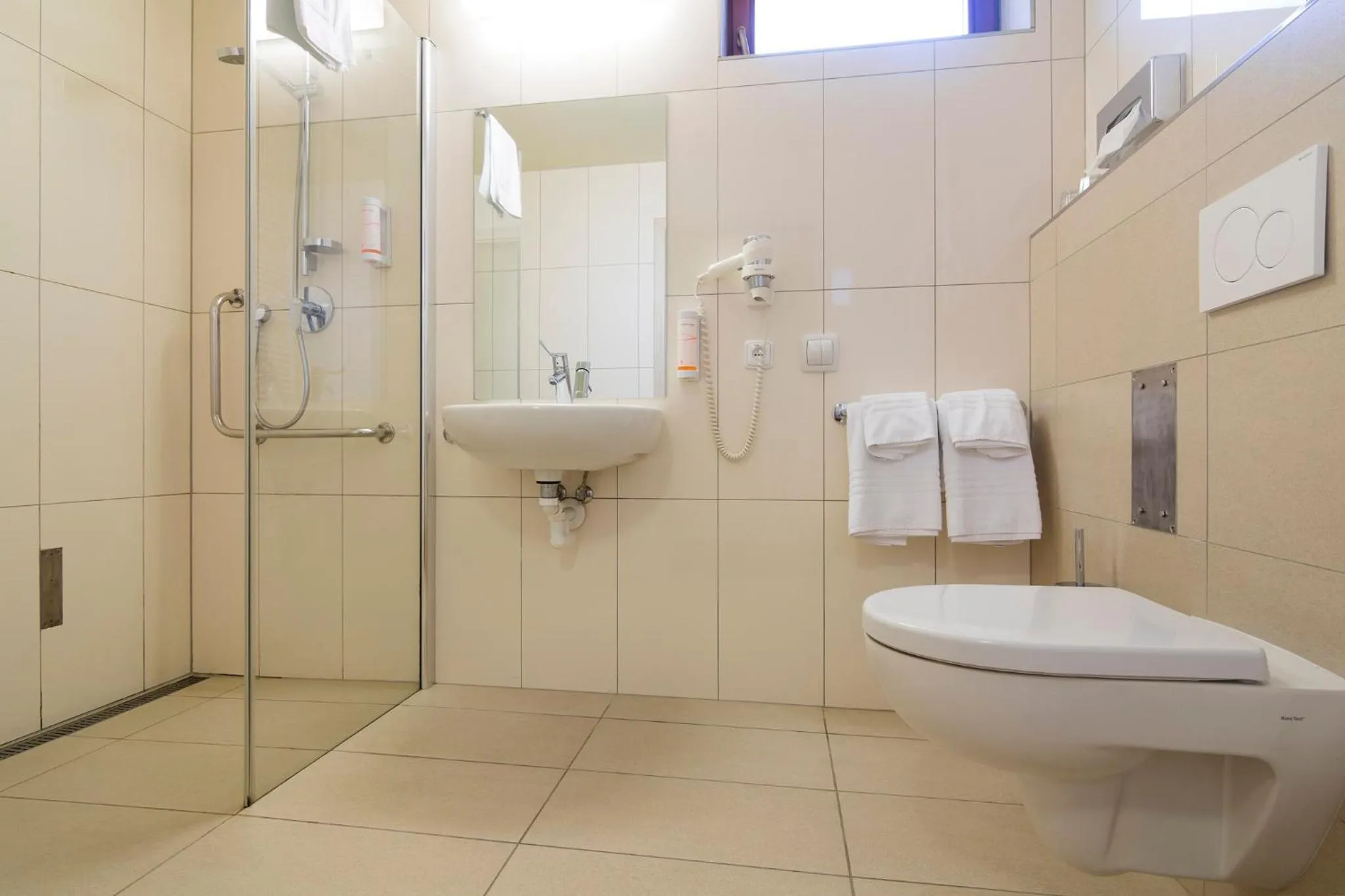 Shower in Peras Wellness Hotel