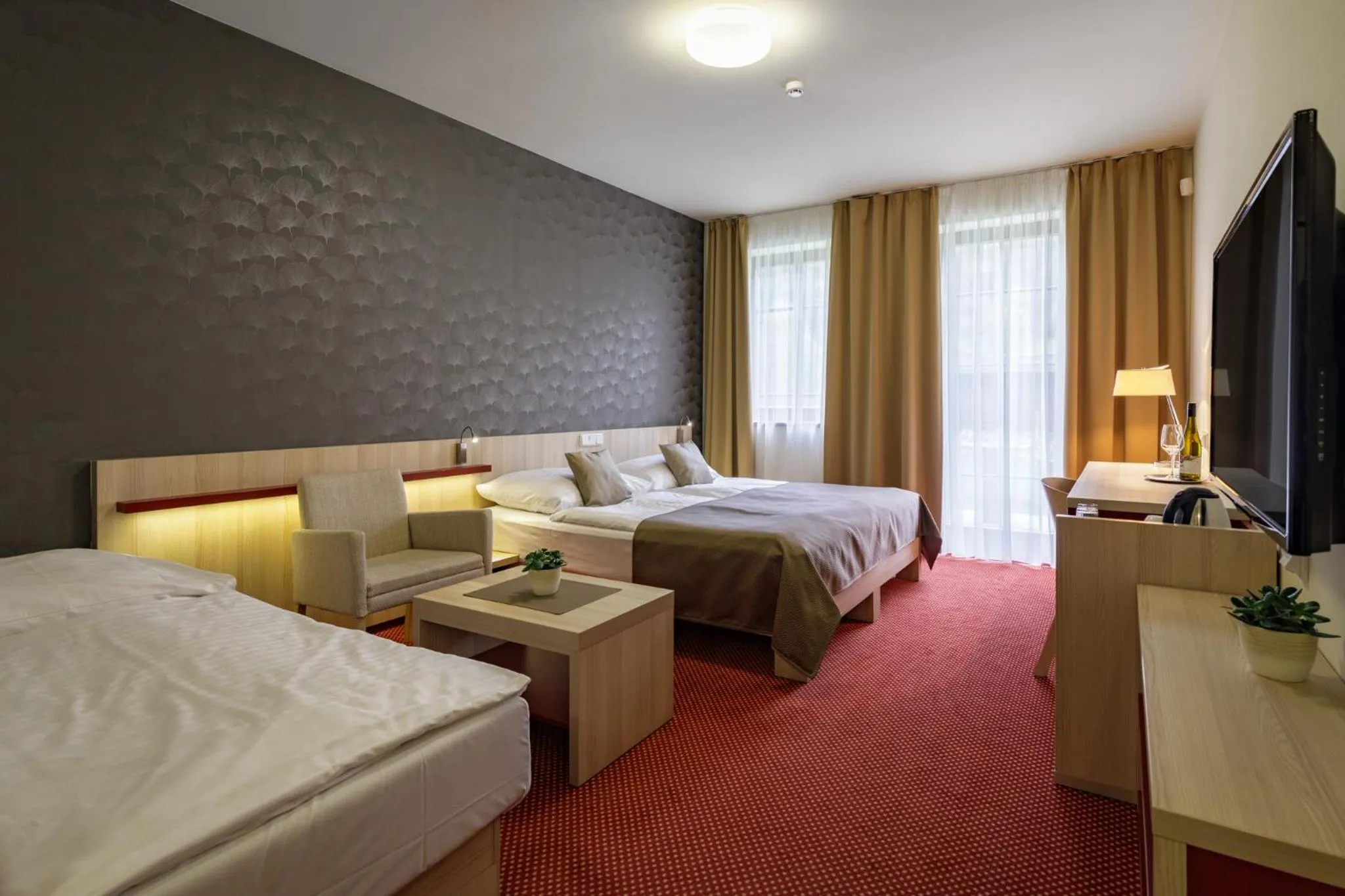 Bedroom, Bed in Peras Wellness Hotel