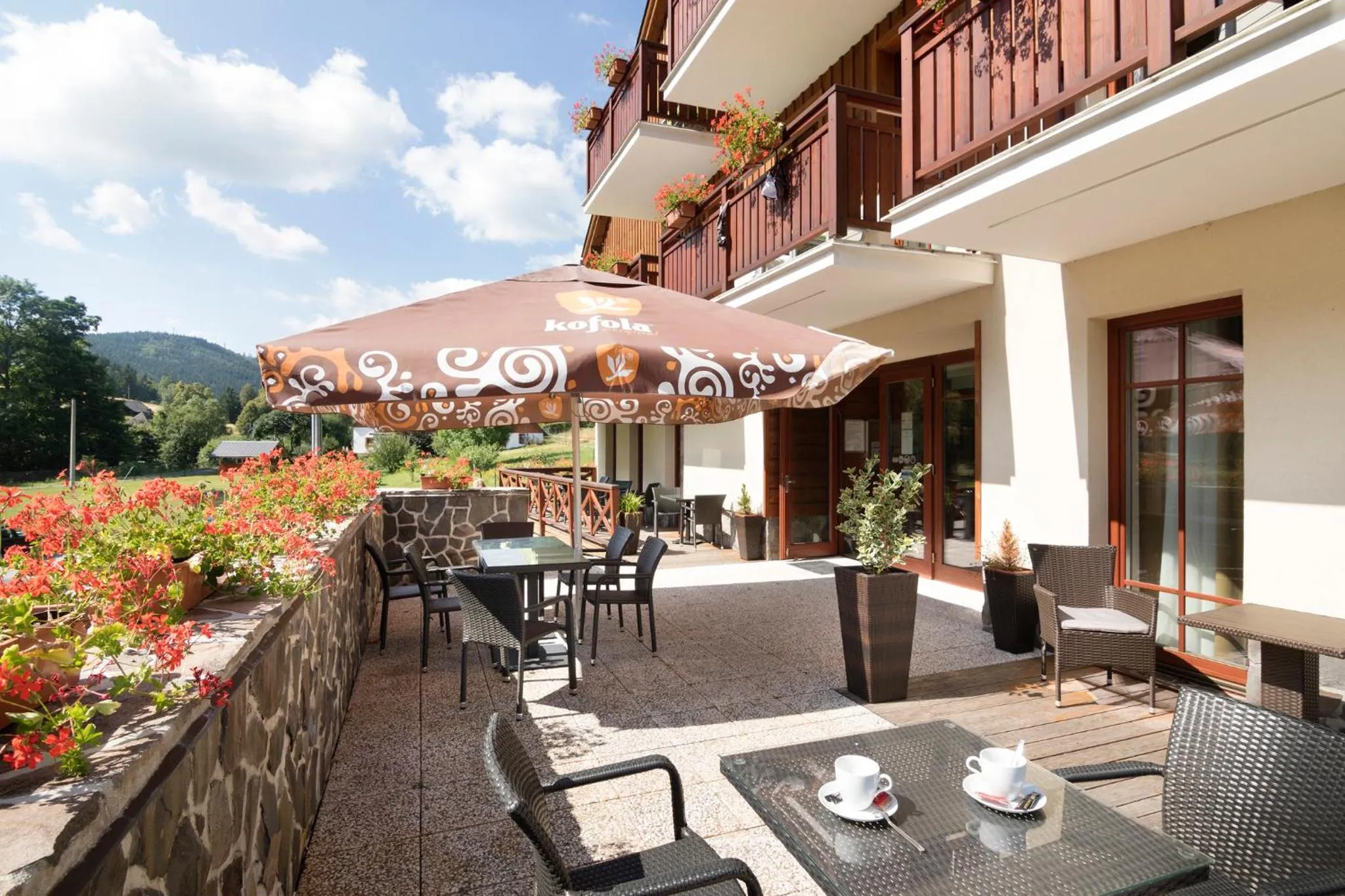 Balcony/Terrace in Peras Wellness Hotel