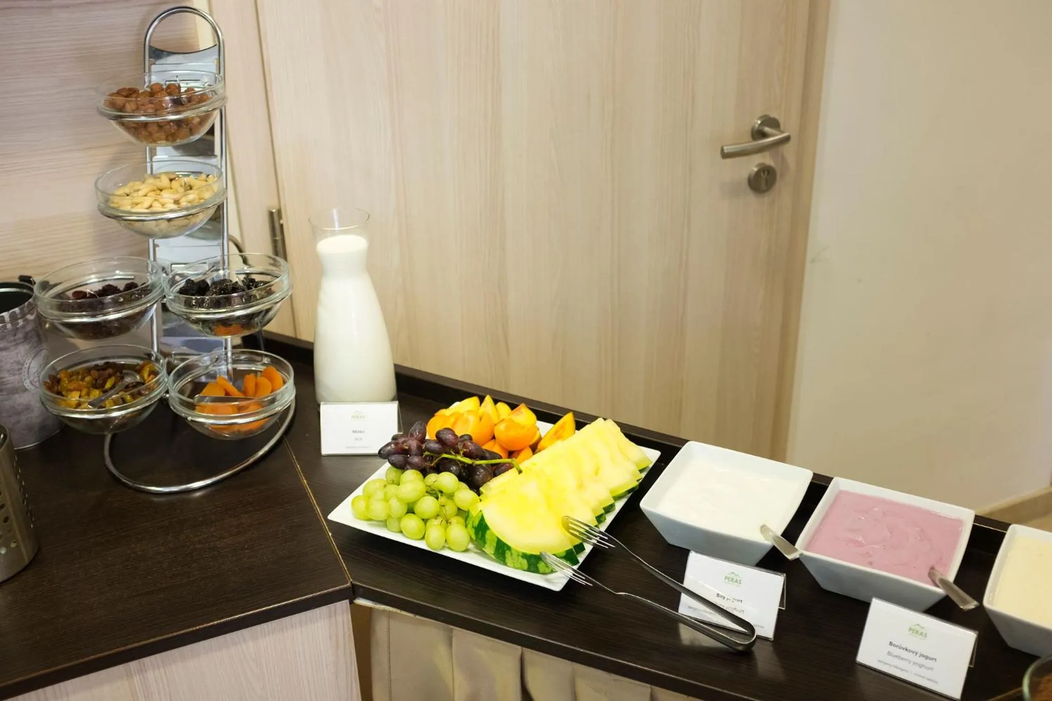 Food and drinks in Peras Wellness Hotel