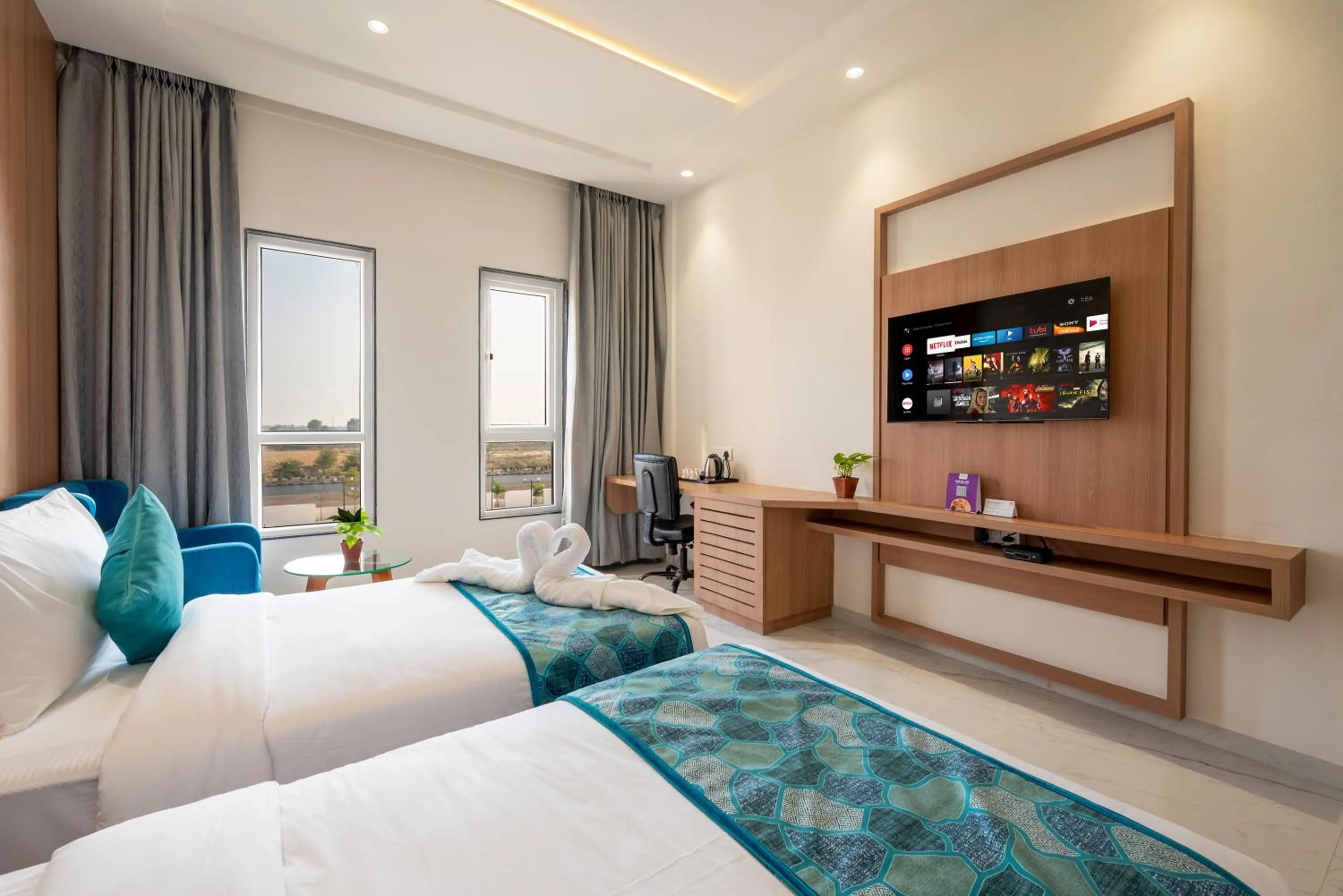 Bed in The Orchid Jamnagar