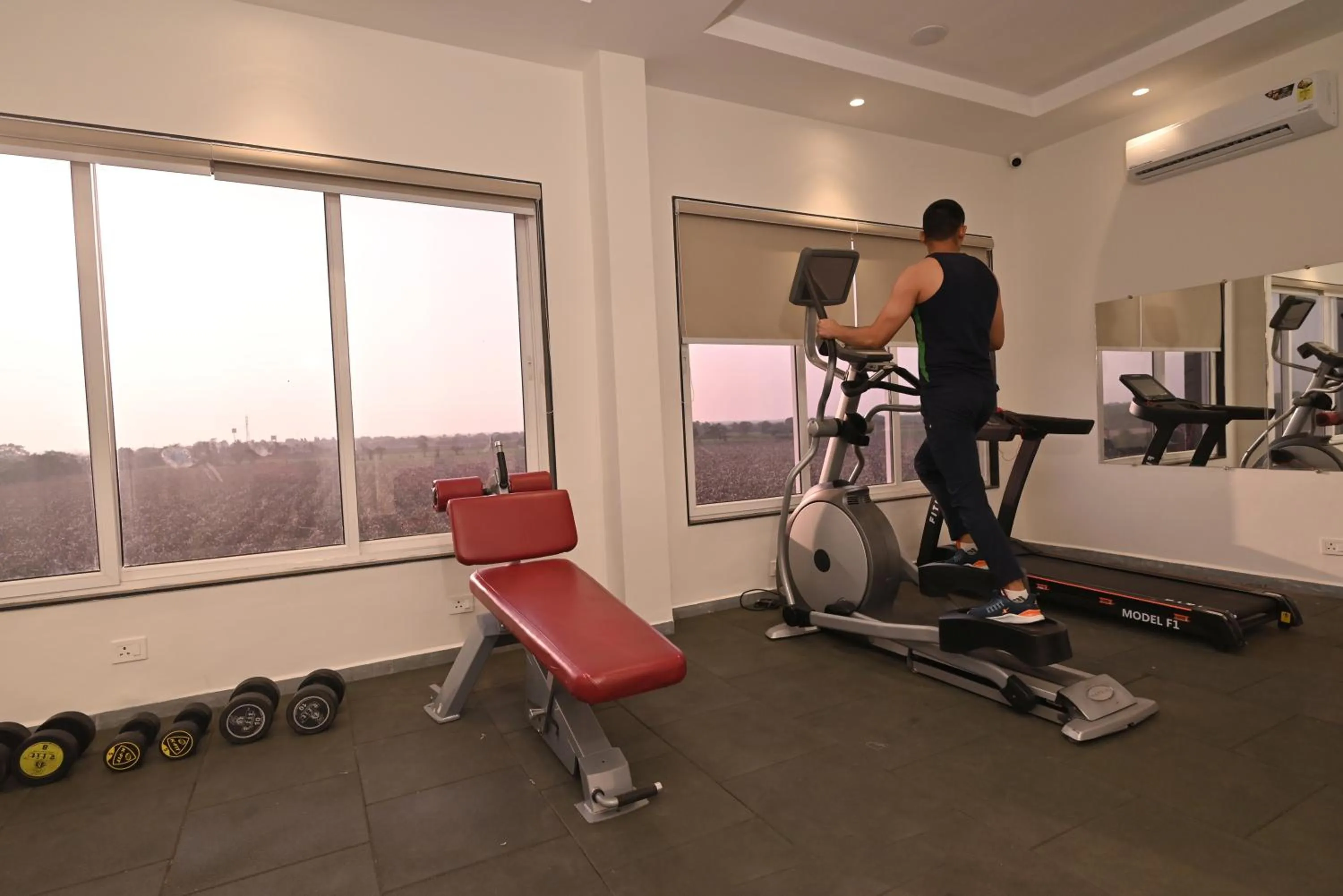 Fitness centre/facilities in The Orchid Jamnagar