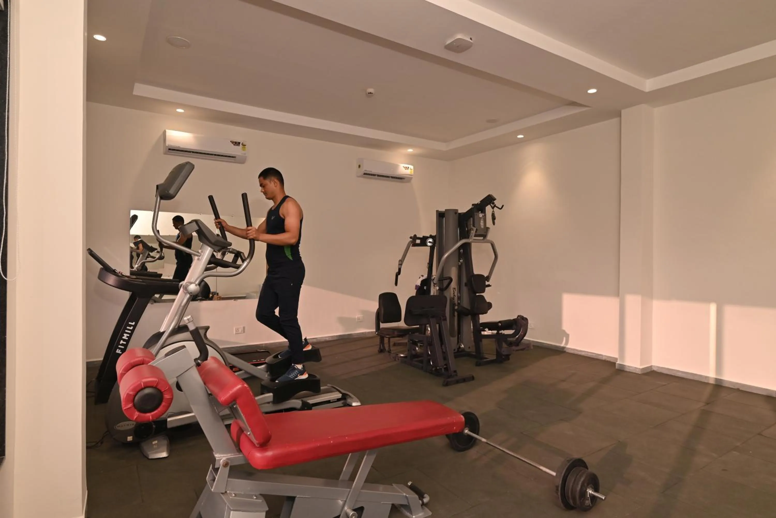Fitness centre/facilities in The Orchid Jamnagar