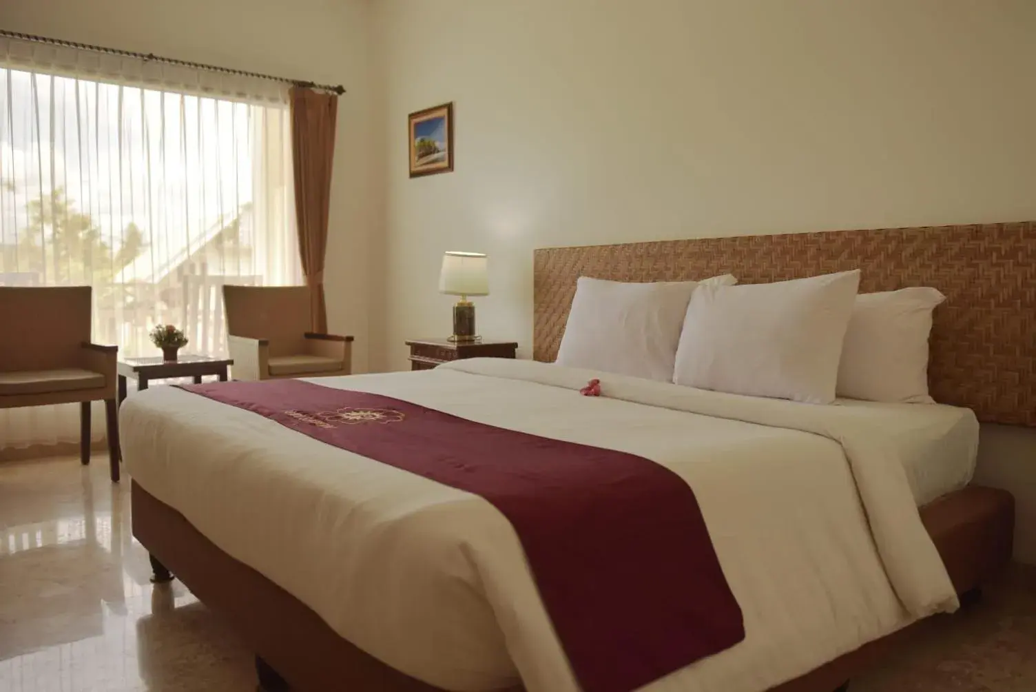 Deluxe Double or Twin Room with Garden View - single occupancy in Puri Lovina Deluxe Double or Twin Room with Garden View - single occupancy in Puri Lovina