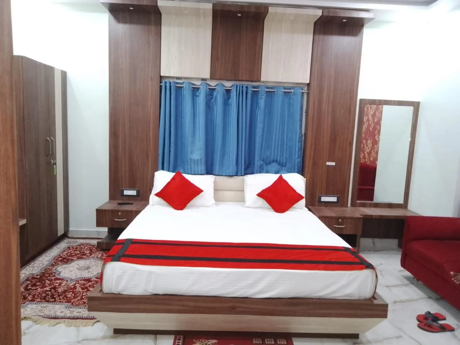 Bed in G P Guest House And Banquet Hall