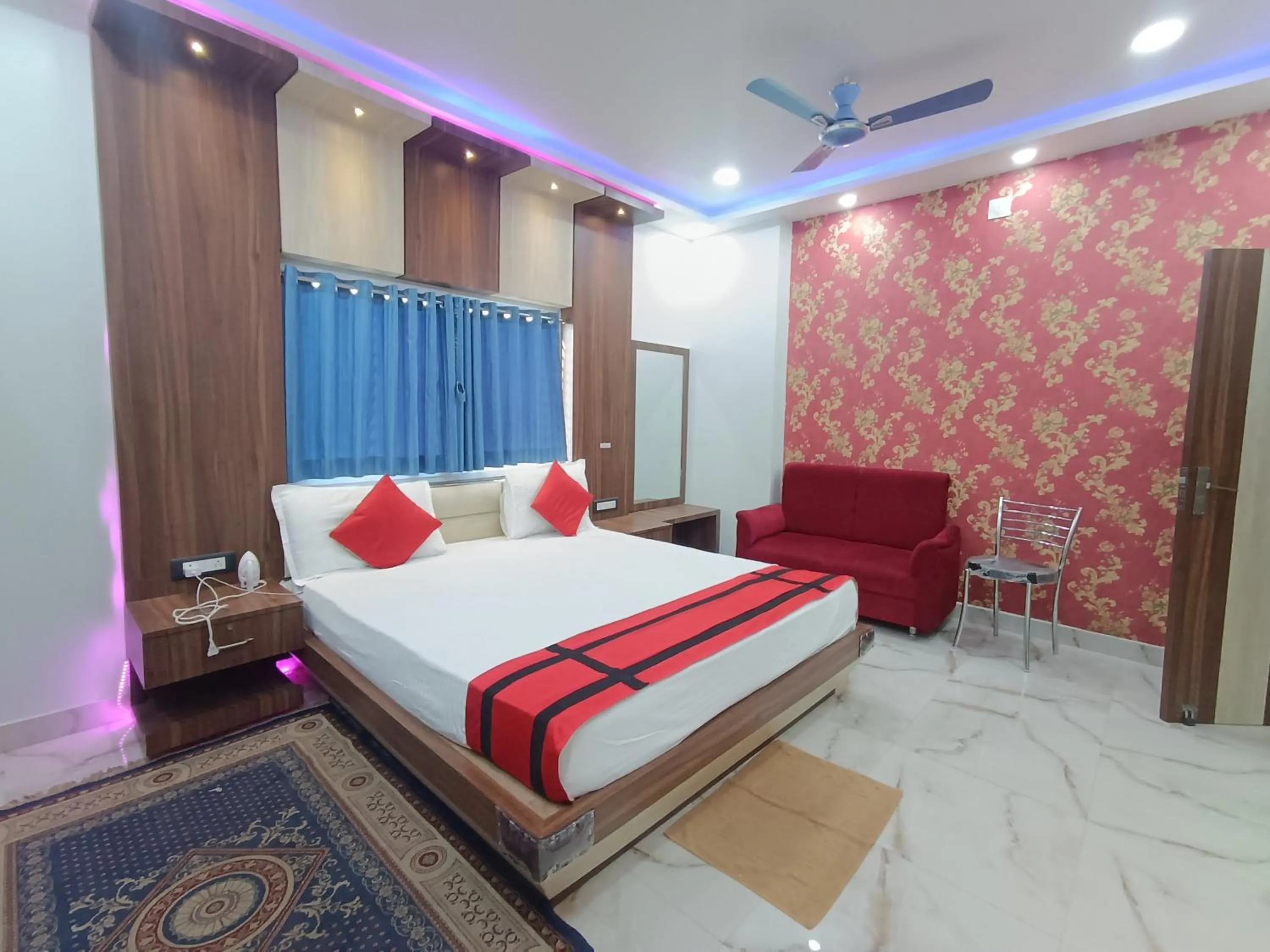 Bed in G P Guest House And Banquet Hall