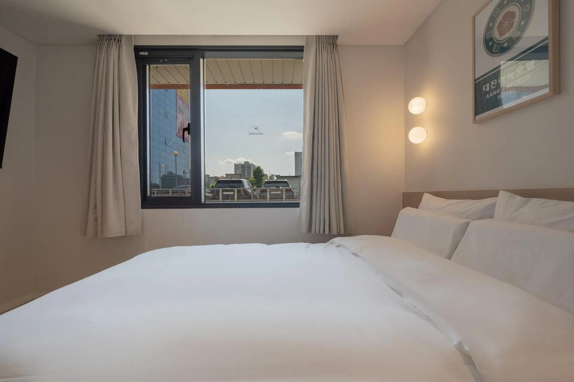 Bed in Anook Hotel Daejeon Daeheung