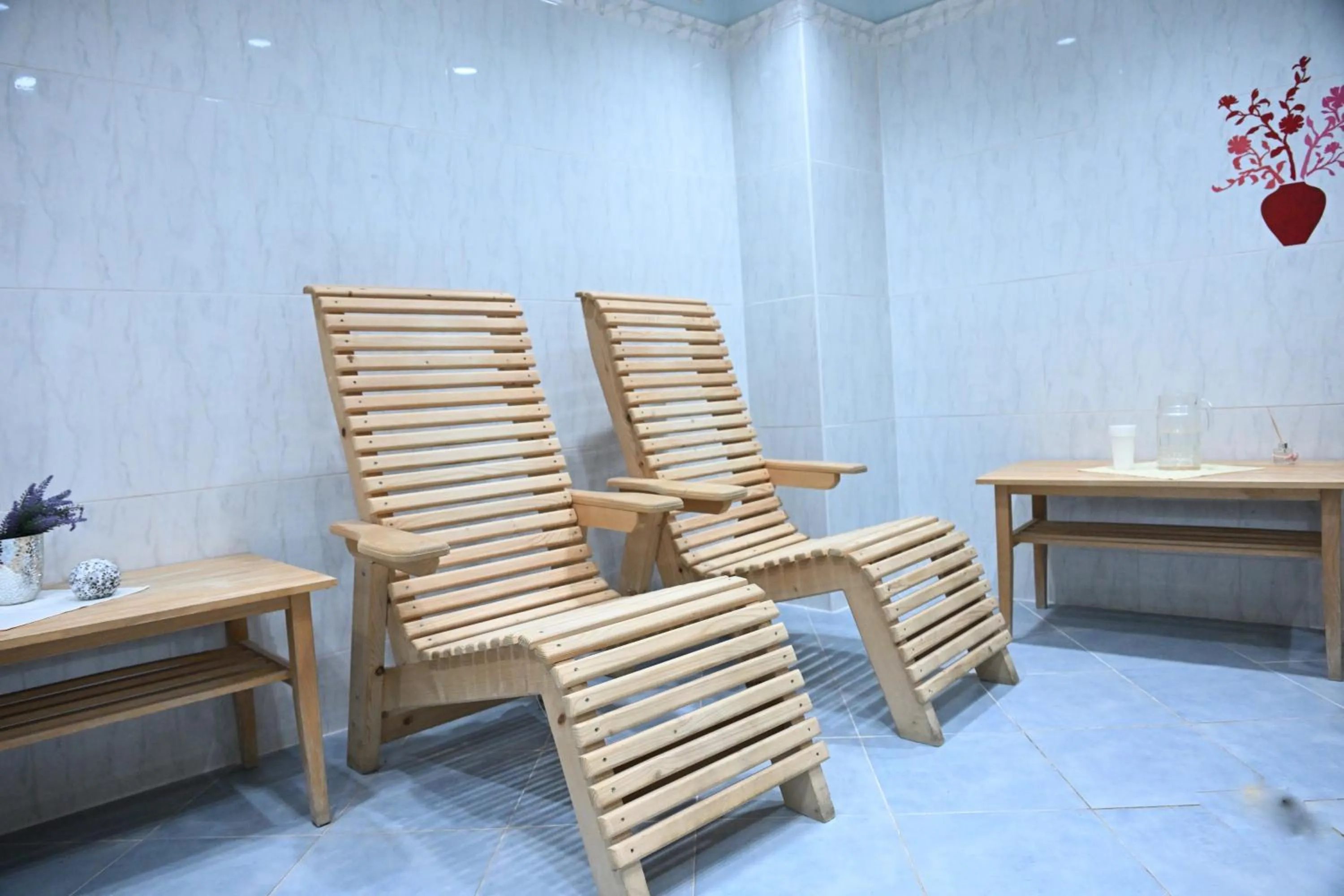 Sauna in Hotel Eufória