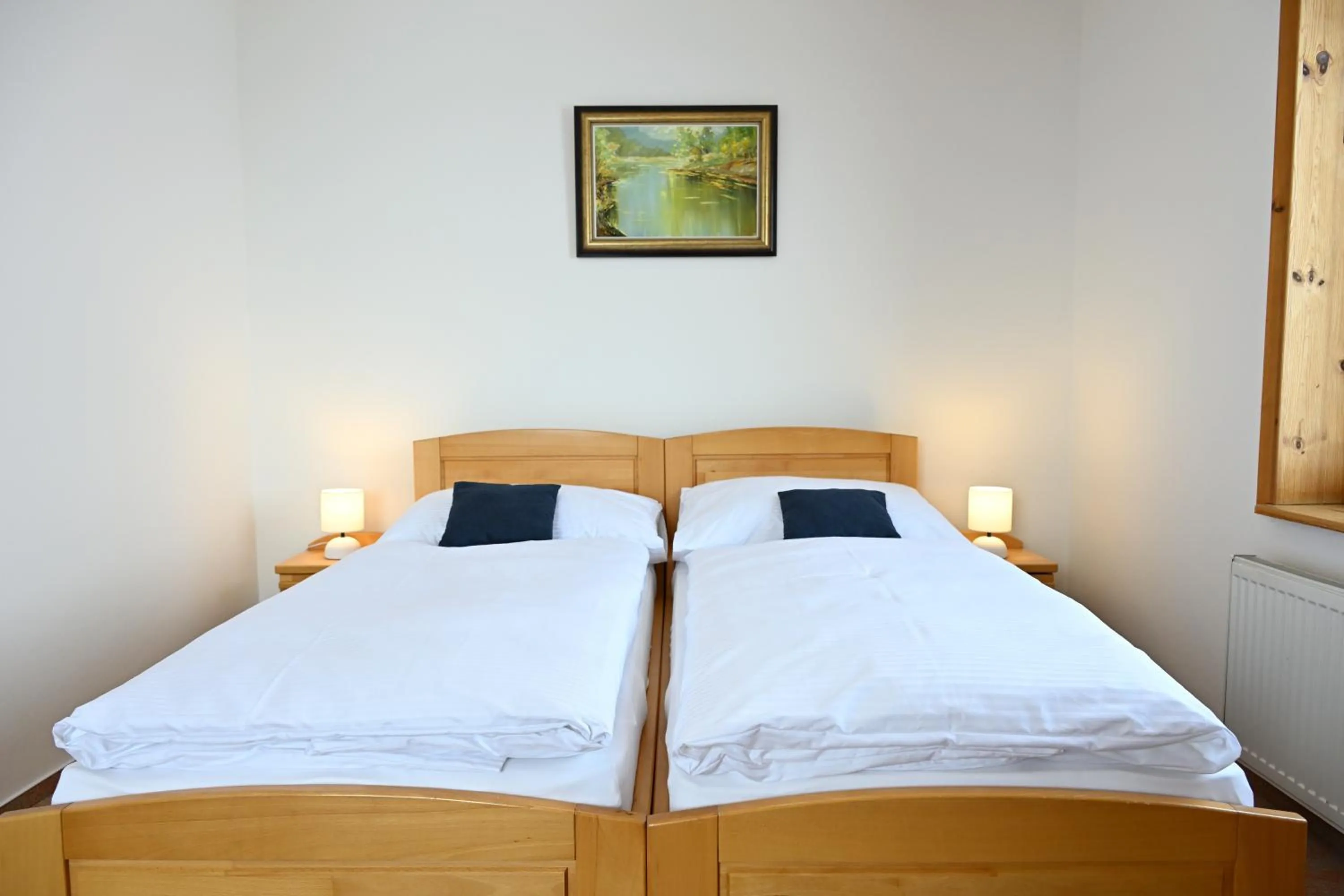 Bed in Hotel Eufória