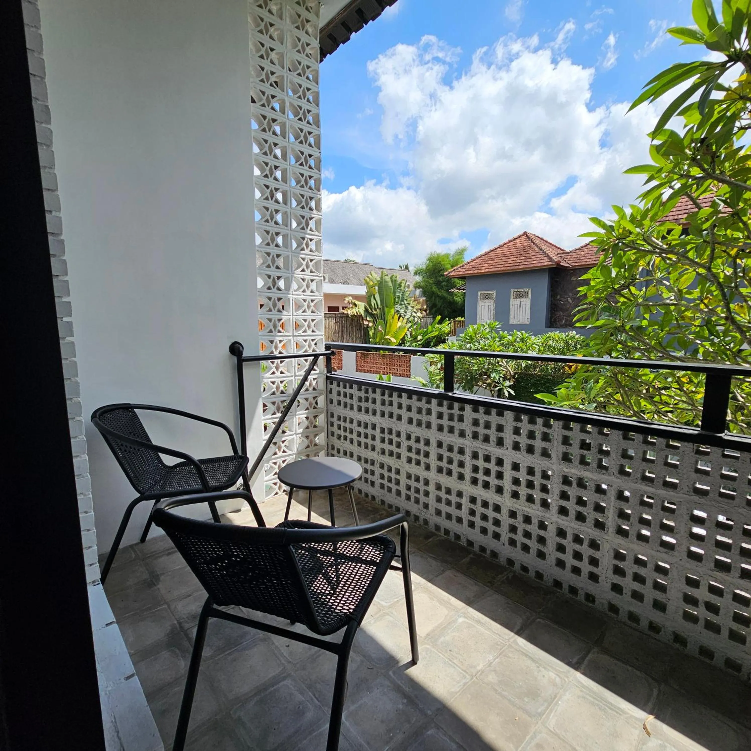 Balcony/Terrace in Chandi Hotel Ubud