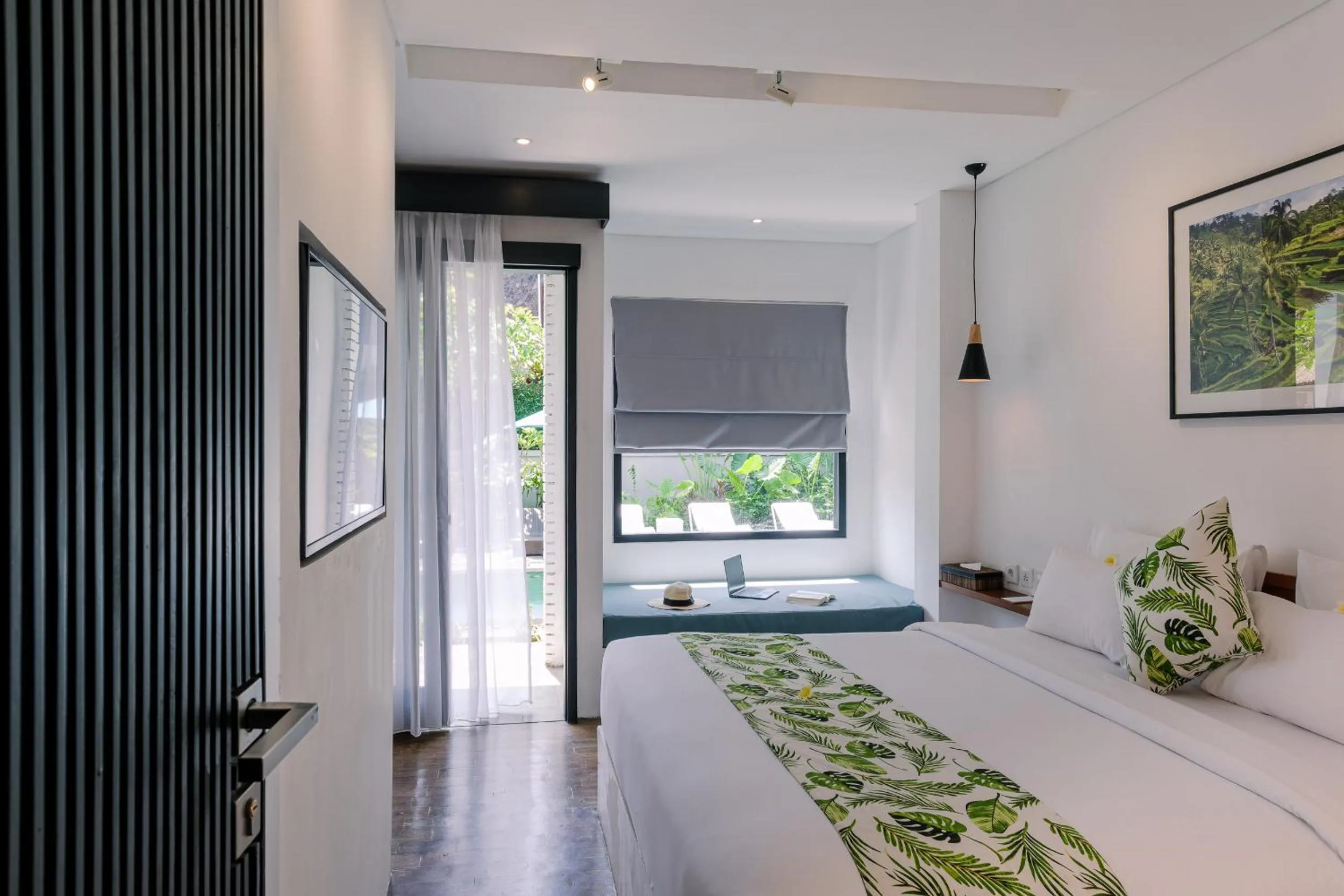 Bedroom, Bed in Chandi Hotel Ubud