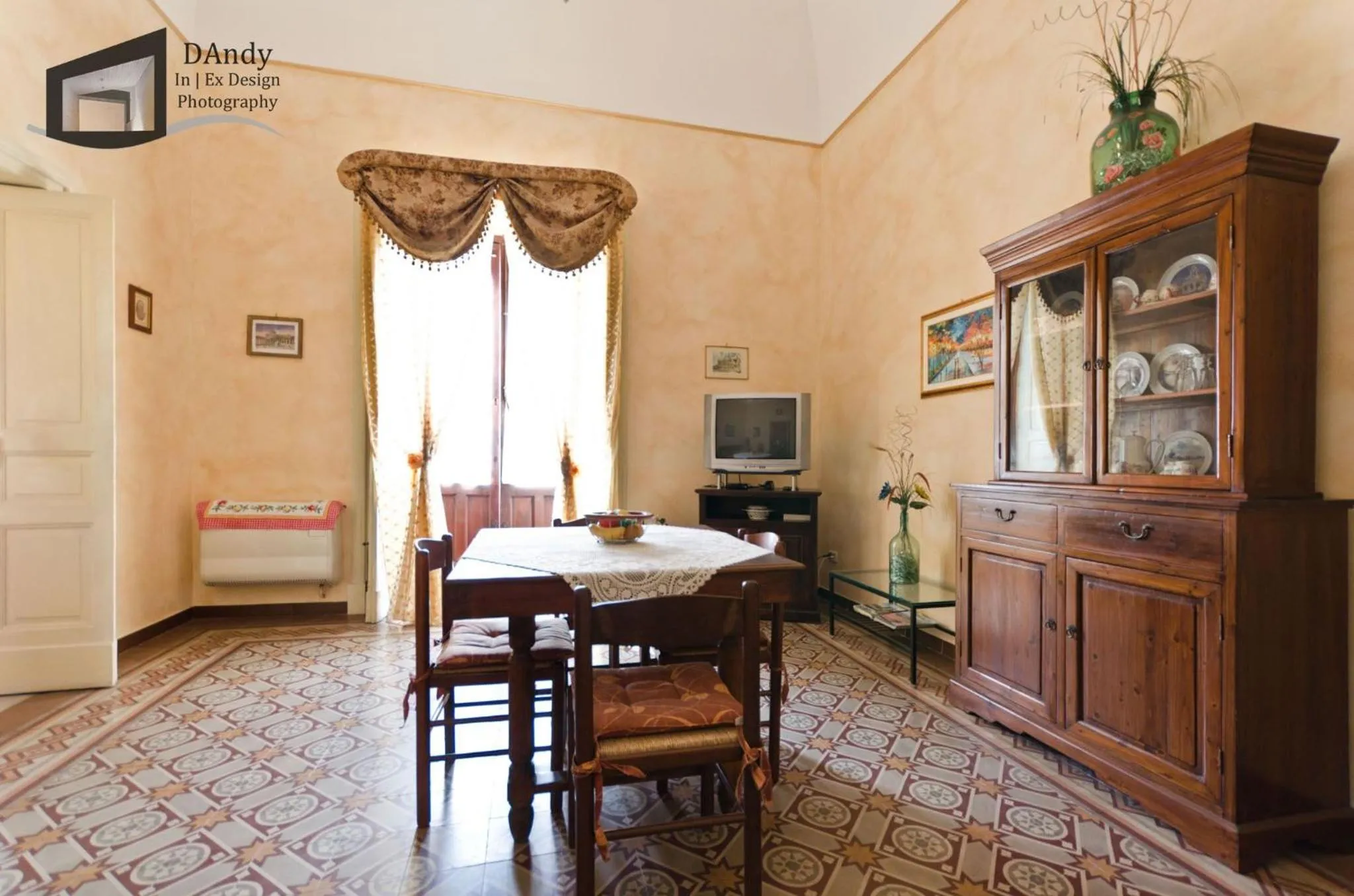 Living room in Etna B&B