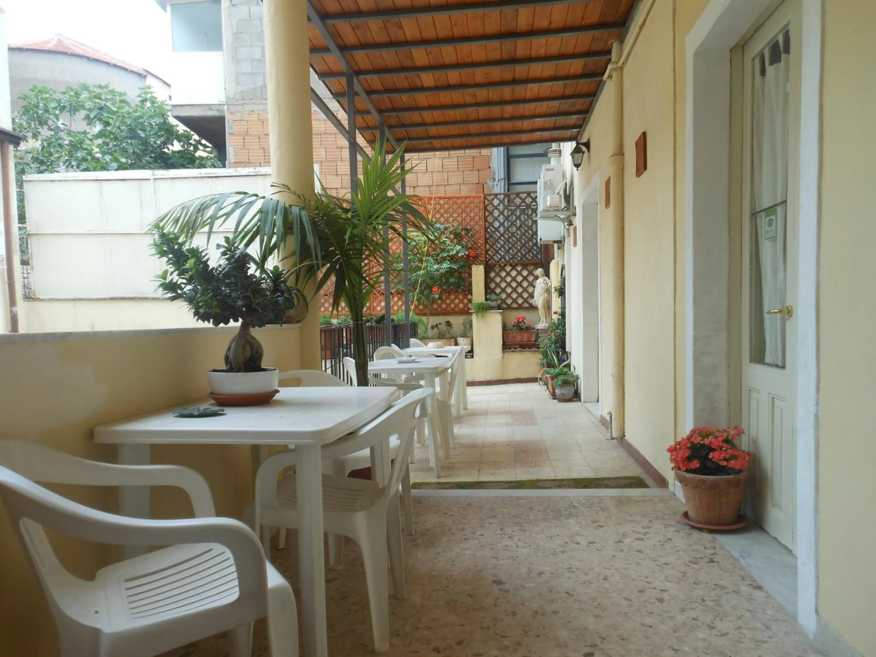 Seating area in Etna B&B