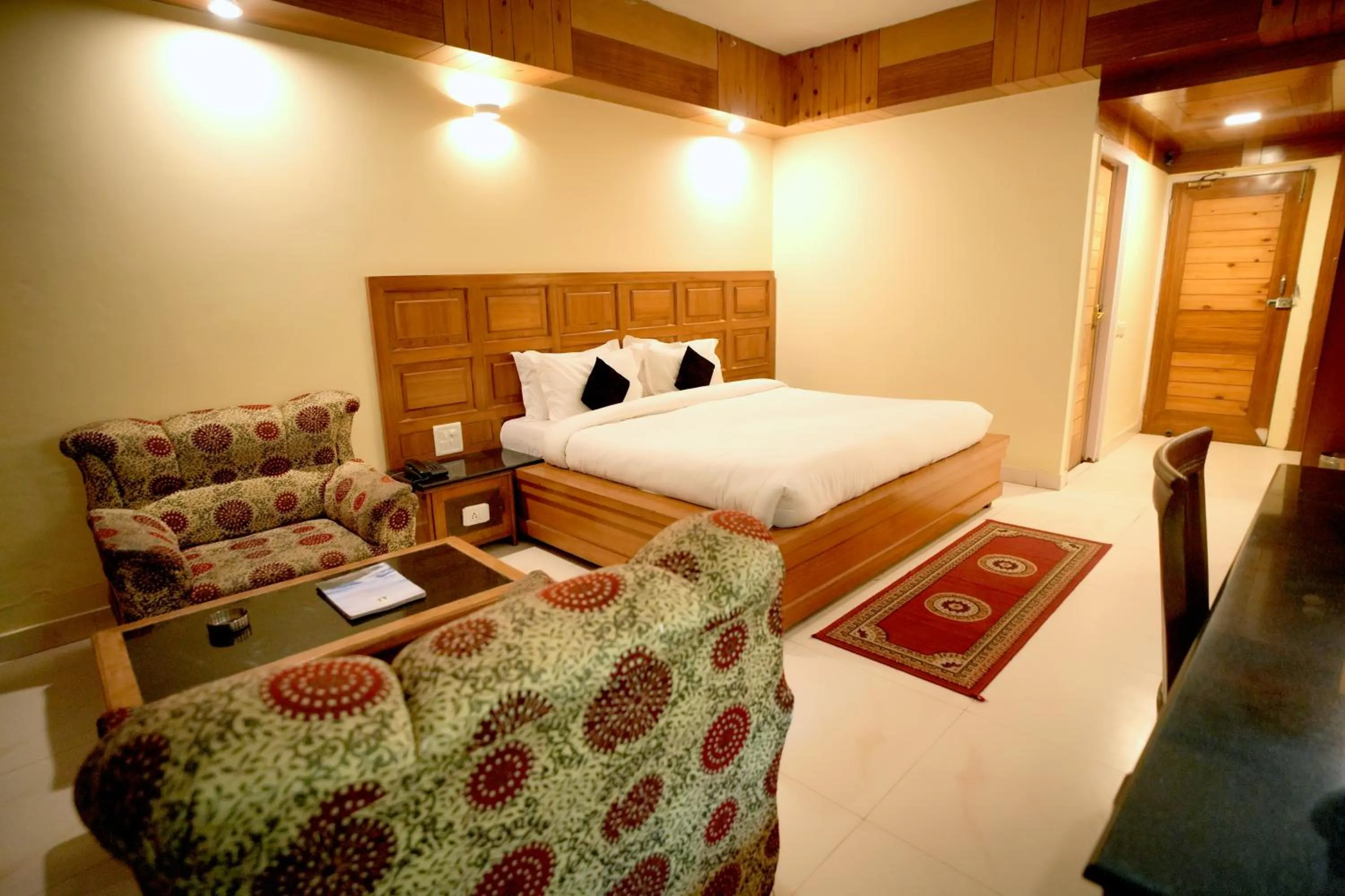 Bed in Shivalik Hotel And Resorts