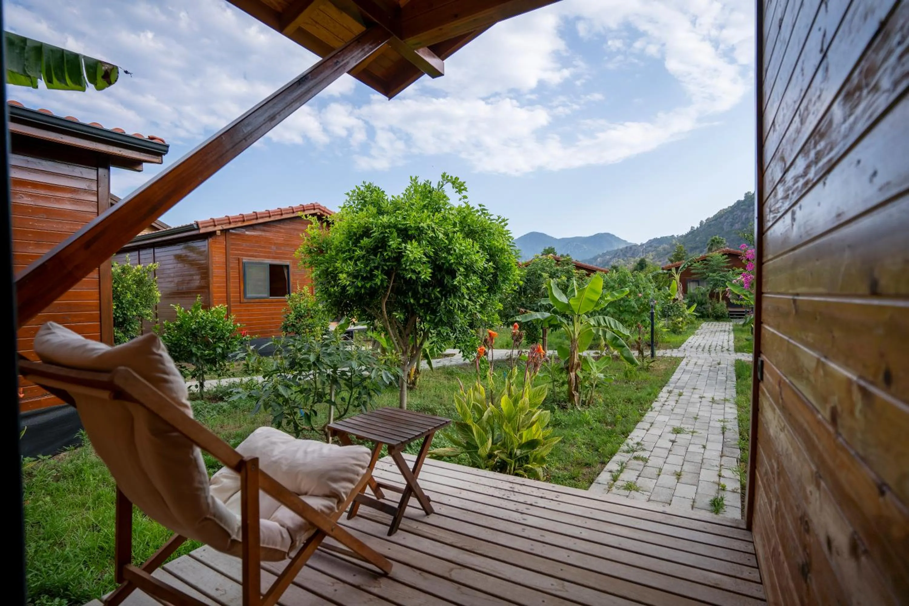 Mountain view in Lemon Garden Lodge