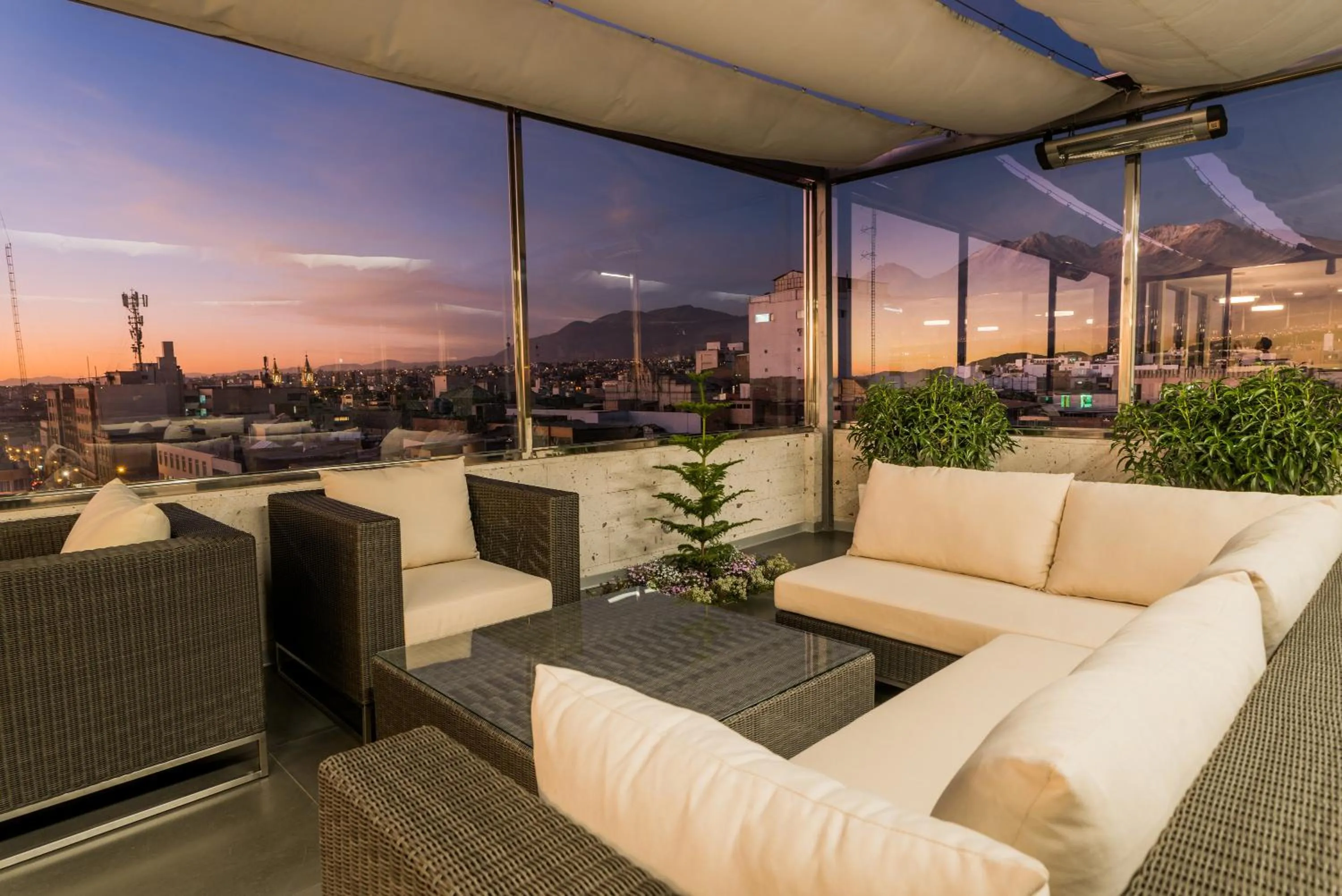 Balcony/Terrace in Hotel Viza