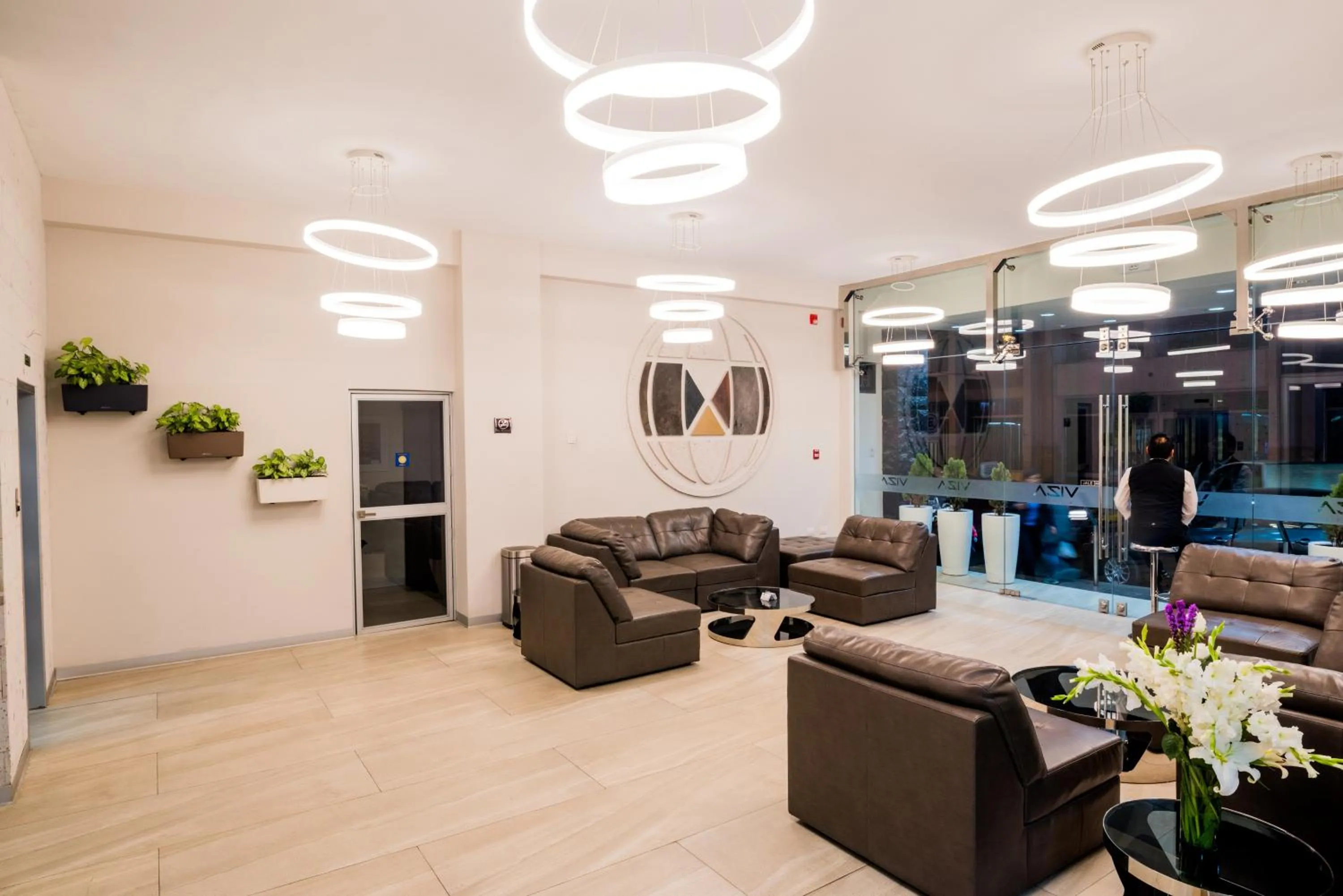 Living room in Hotel Viza