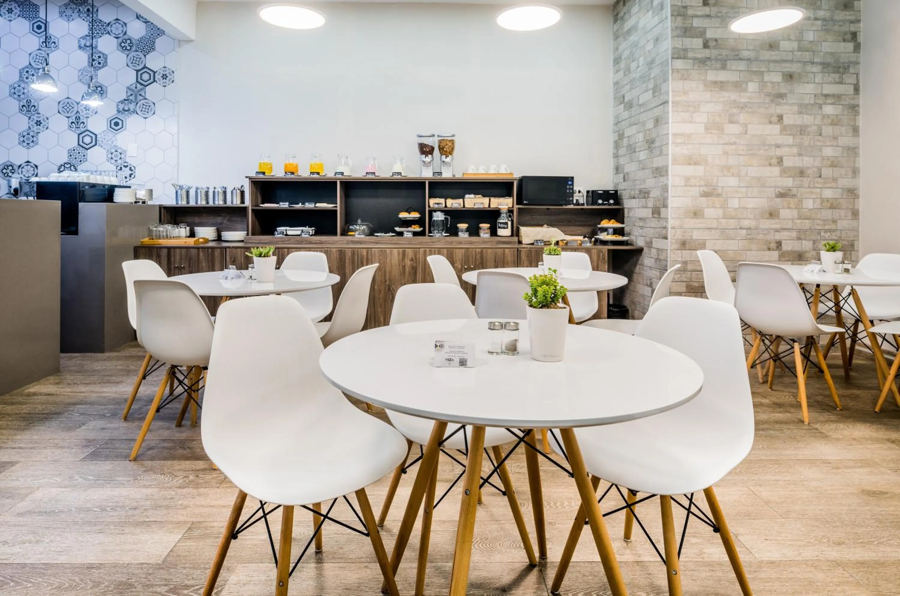 Buffet breakfast in Hotel Viza