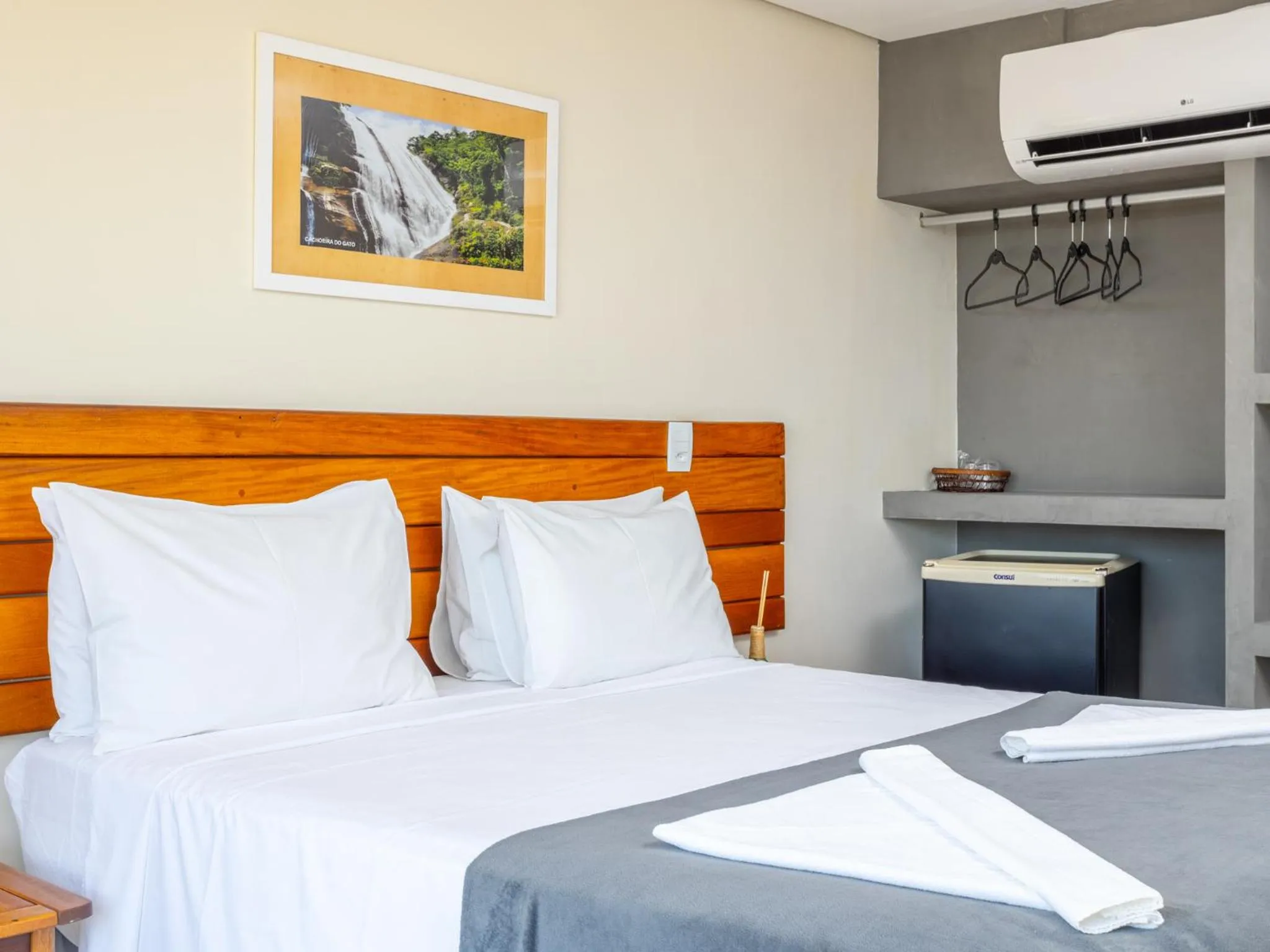 Bed in Eco Baepi Residence