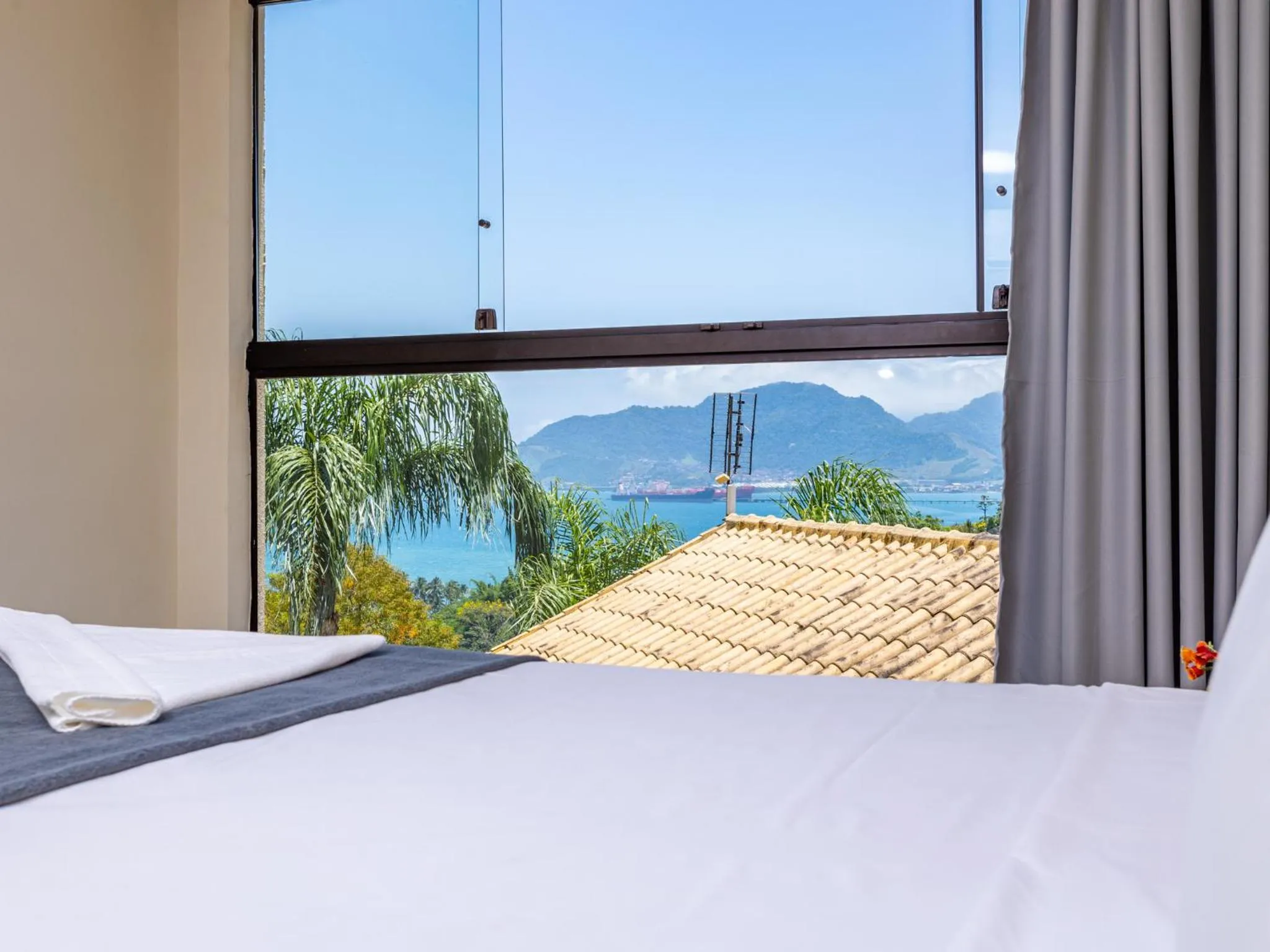 Bed in Eco Baepi Residence