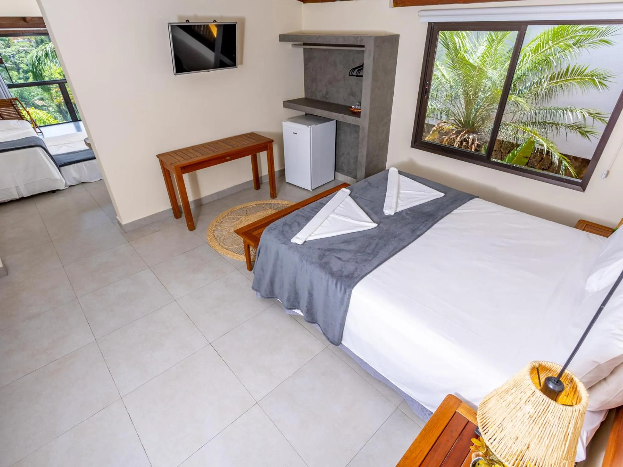 TV and multimedia, Bed in Eco Baepi Residence