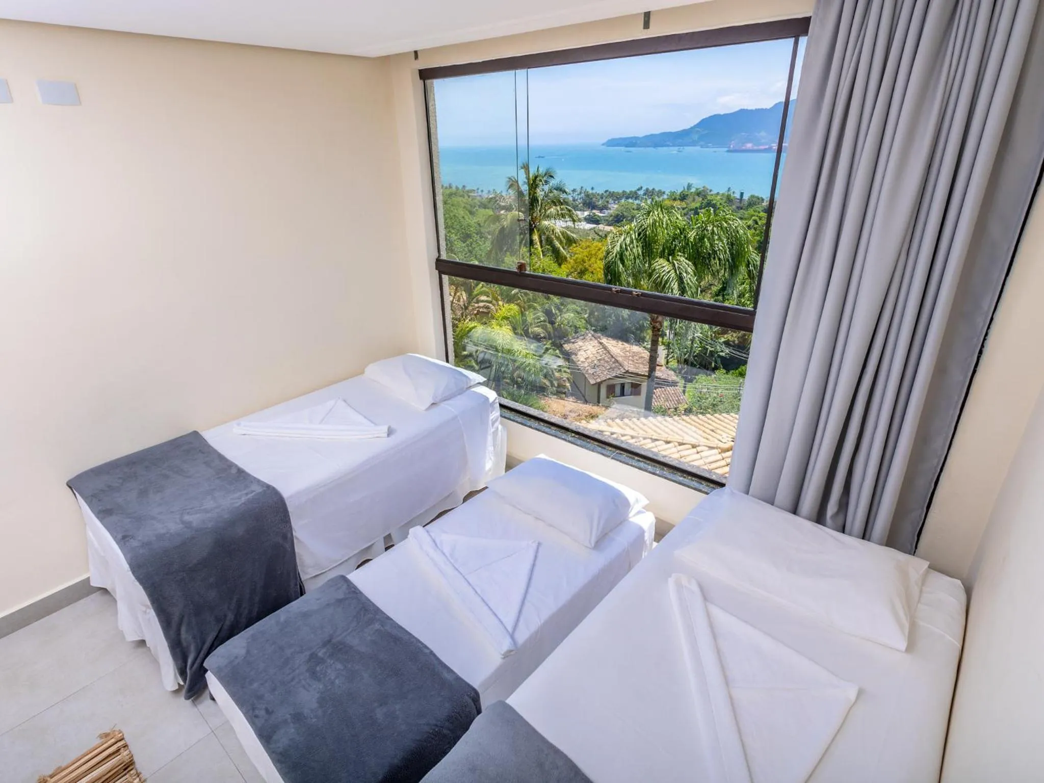 Bed in Eco Baepi Residence