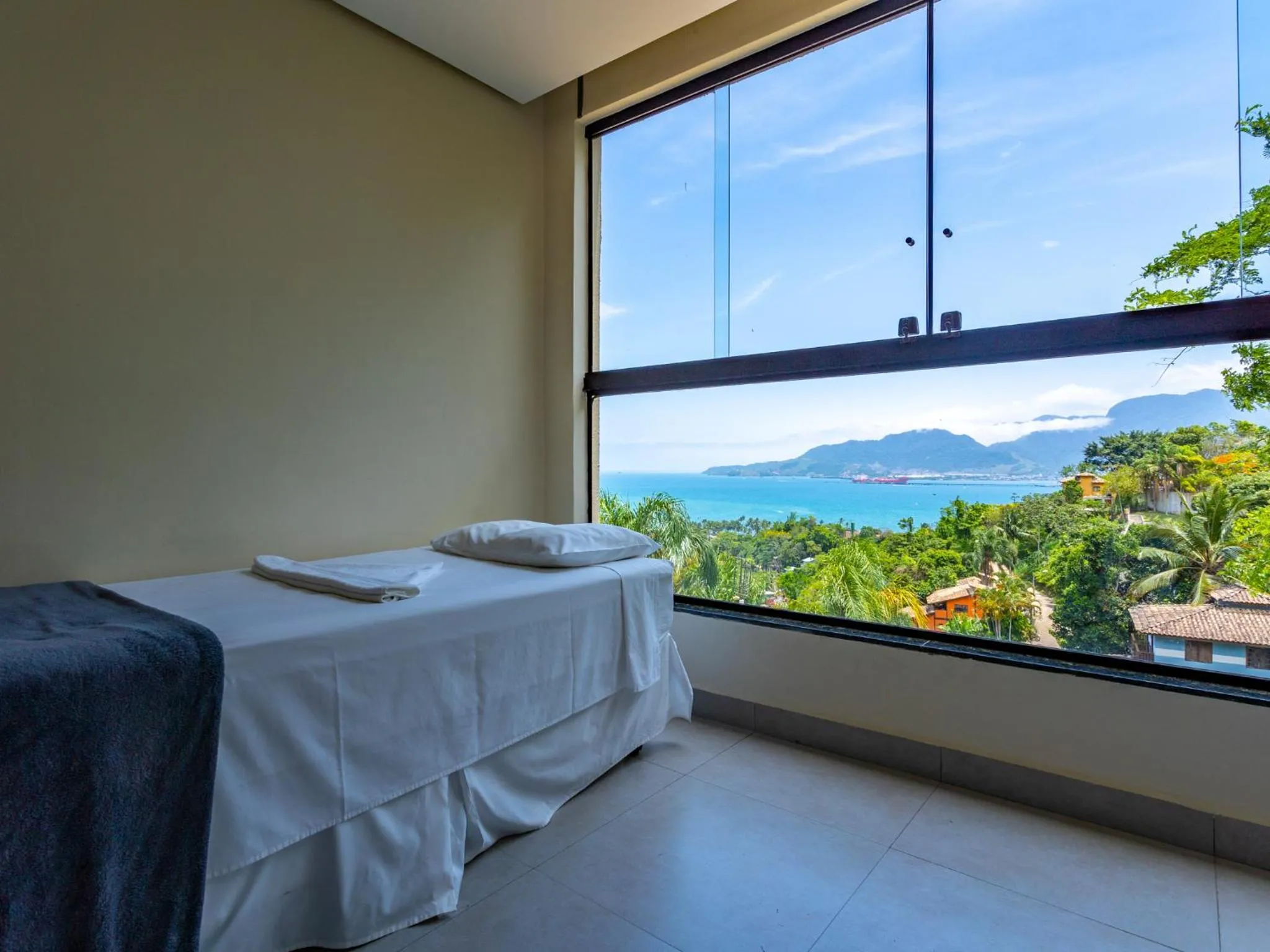 Bed in Eco Baepi Residence