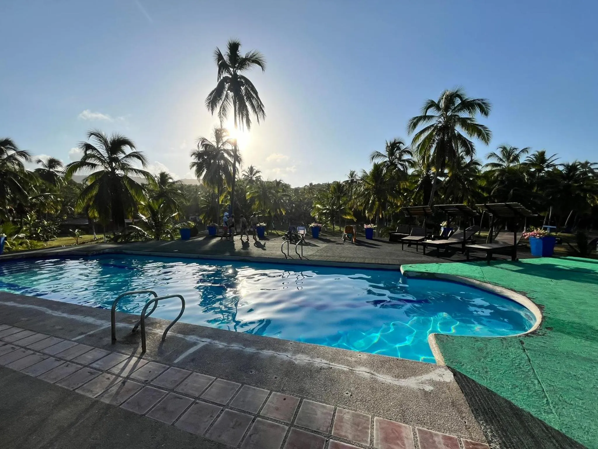 Swimming pool in CASA DE CAMPO CASTILLETE dentro del PARQUE TAYRONA
