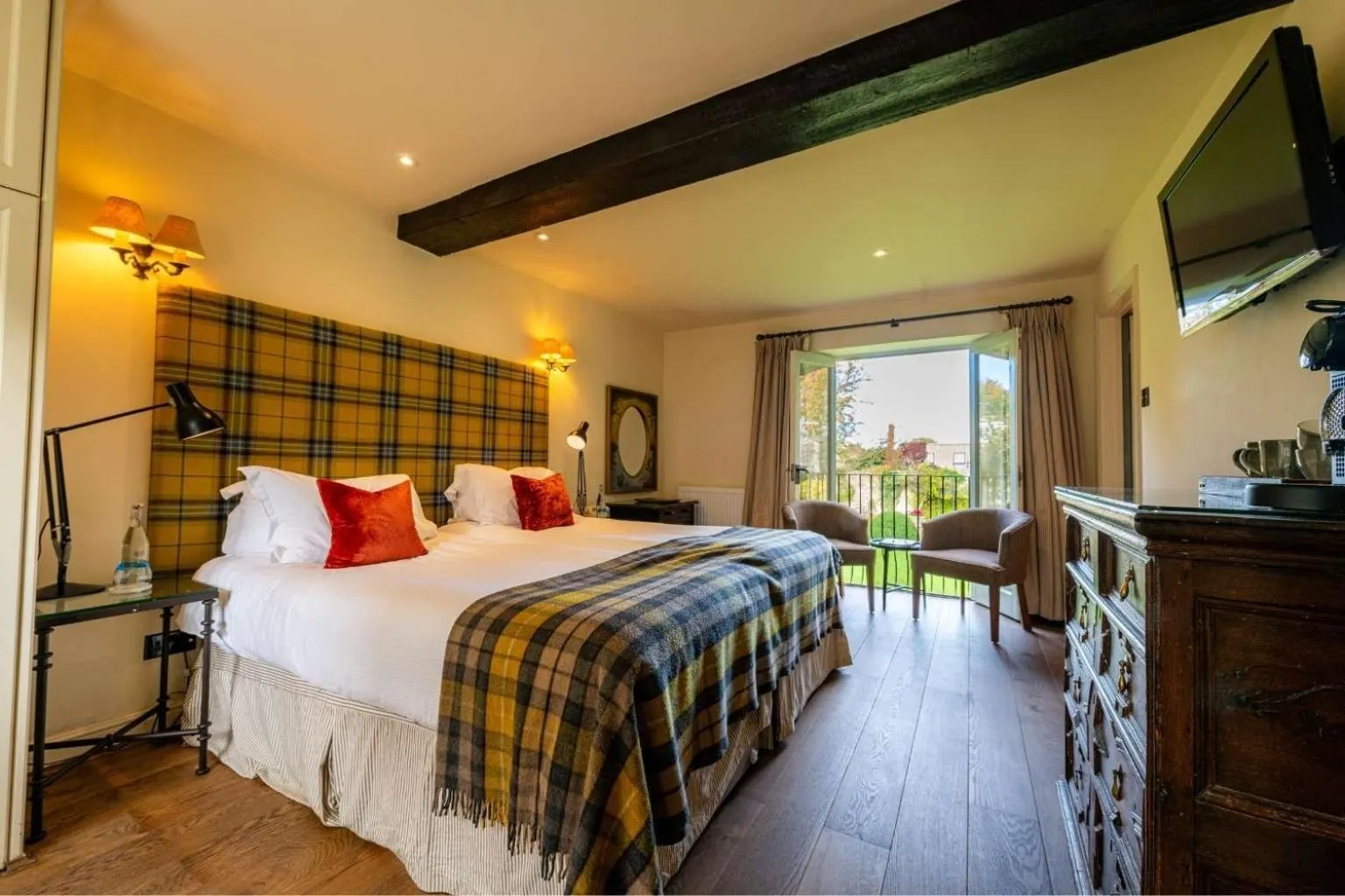 Bed in The Bay Tree Hotel