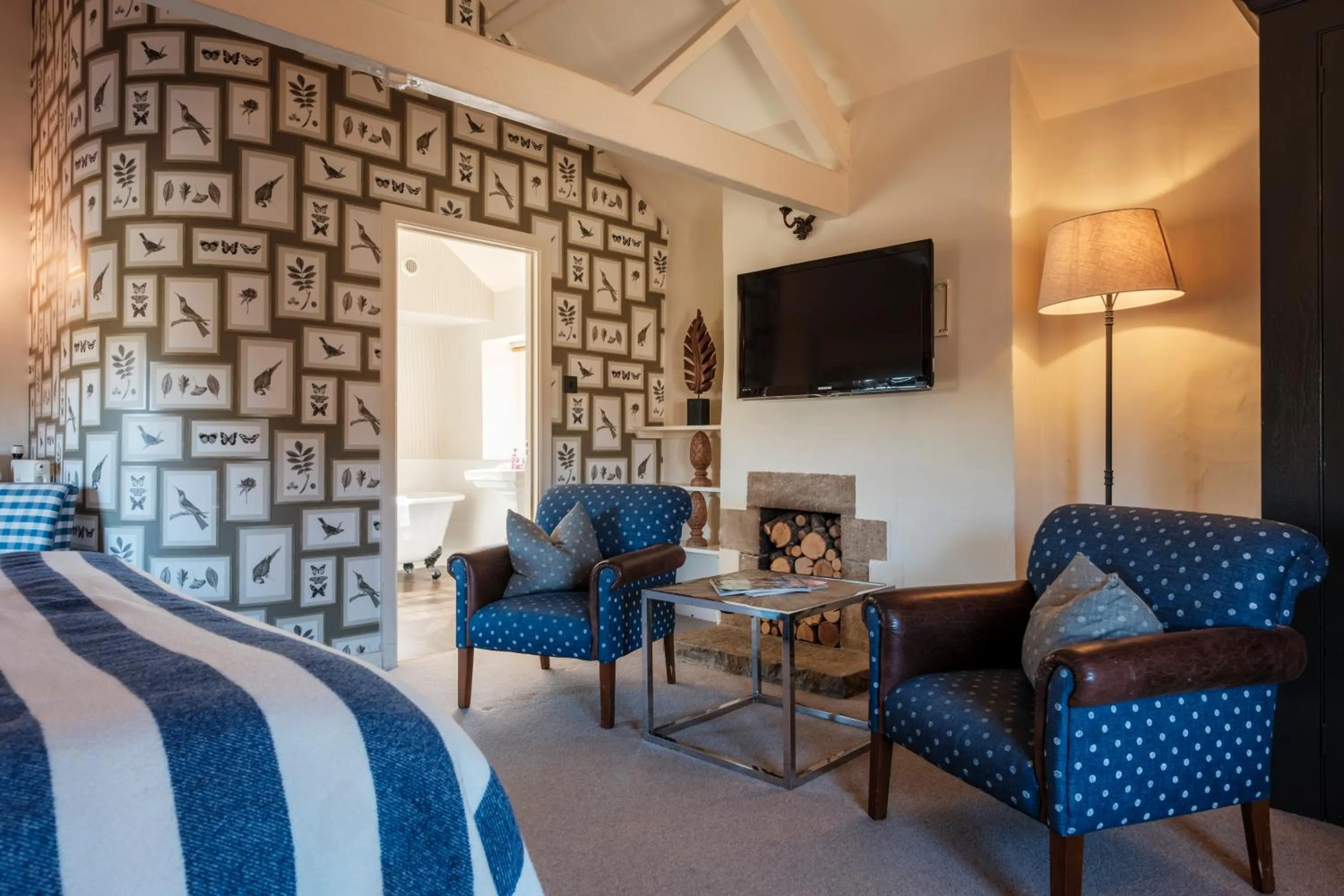 Bed in The Bay Tree Hotel