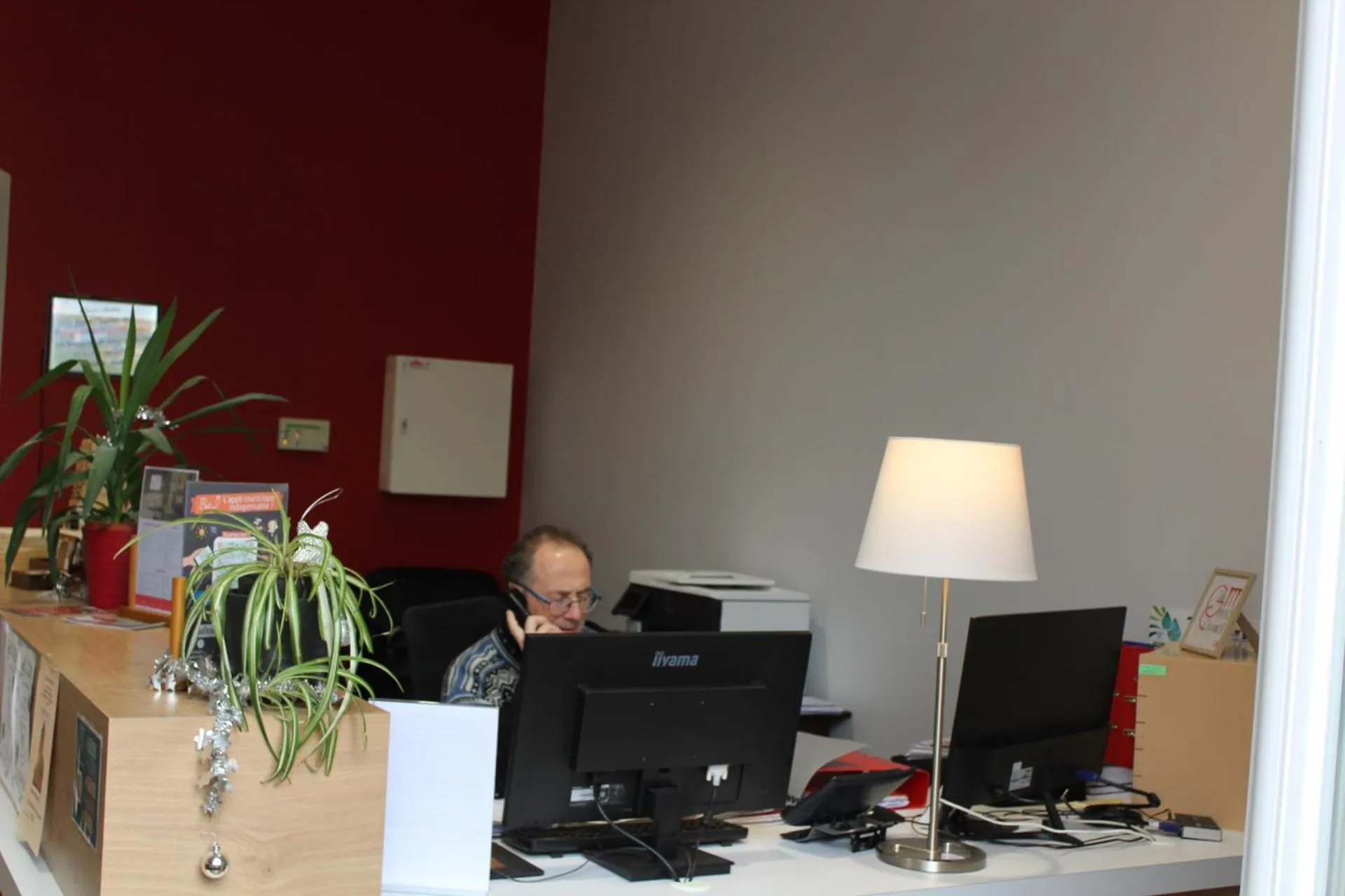 Lobby or reception in Le grand couvent de Gramat