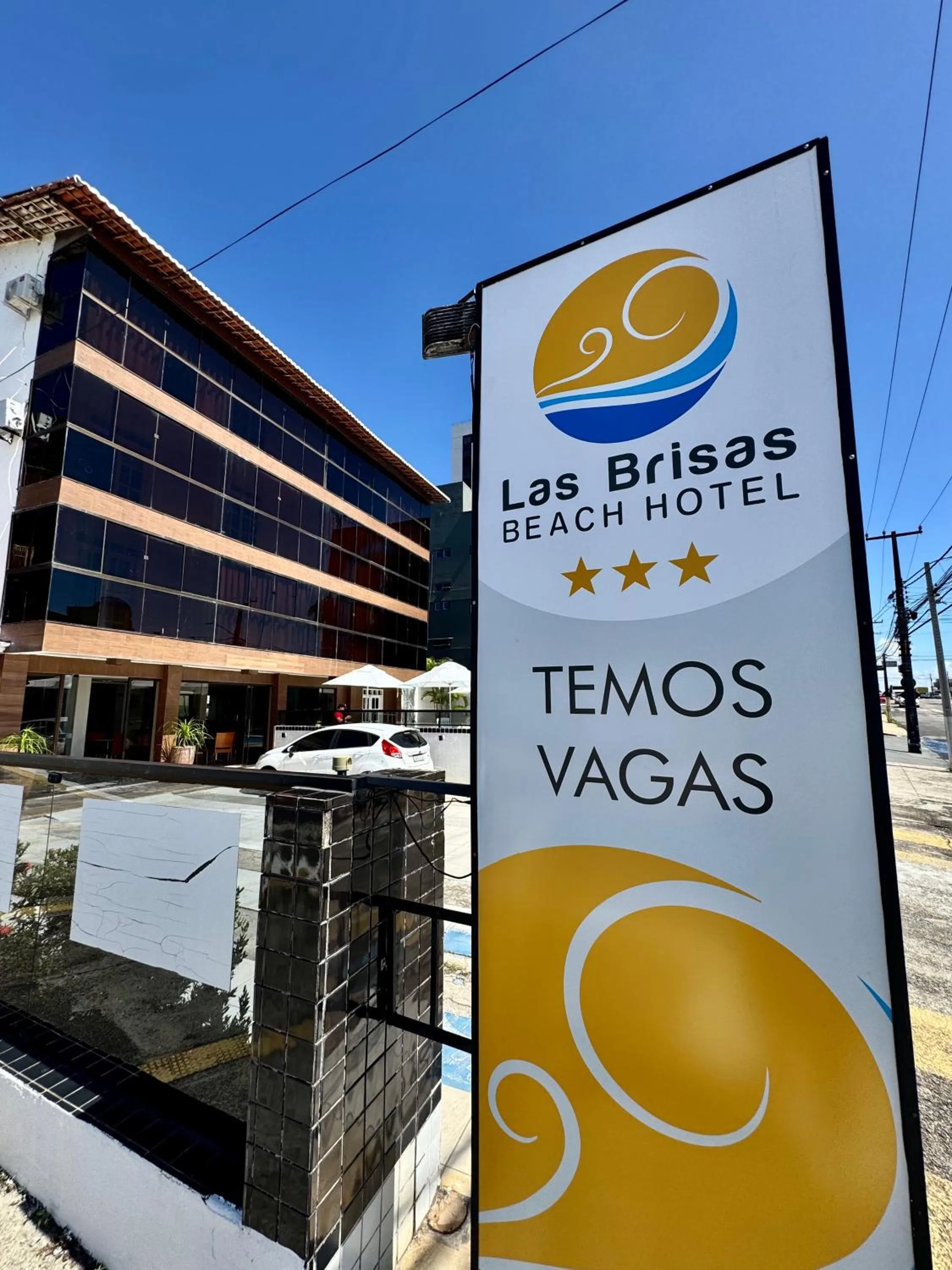 Property logo or sign in Las Brisas Beach Hotel