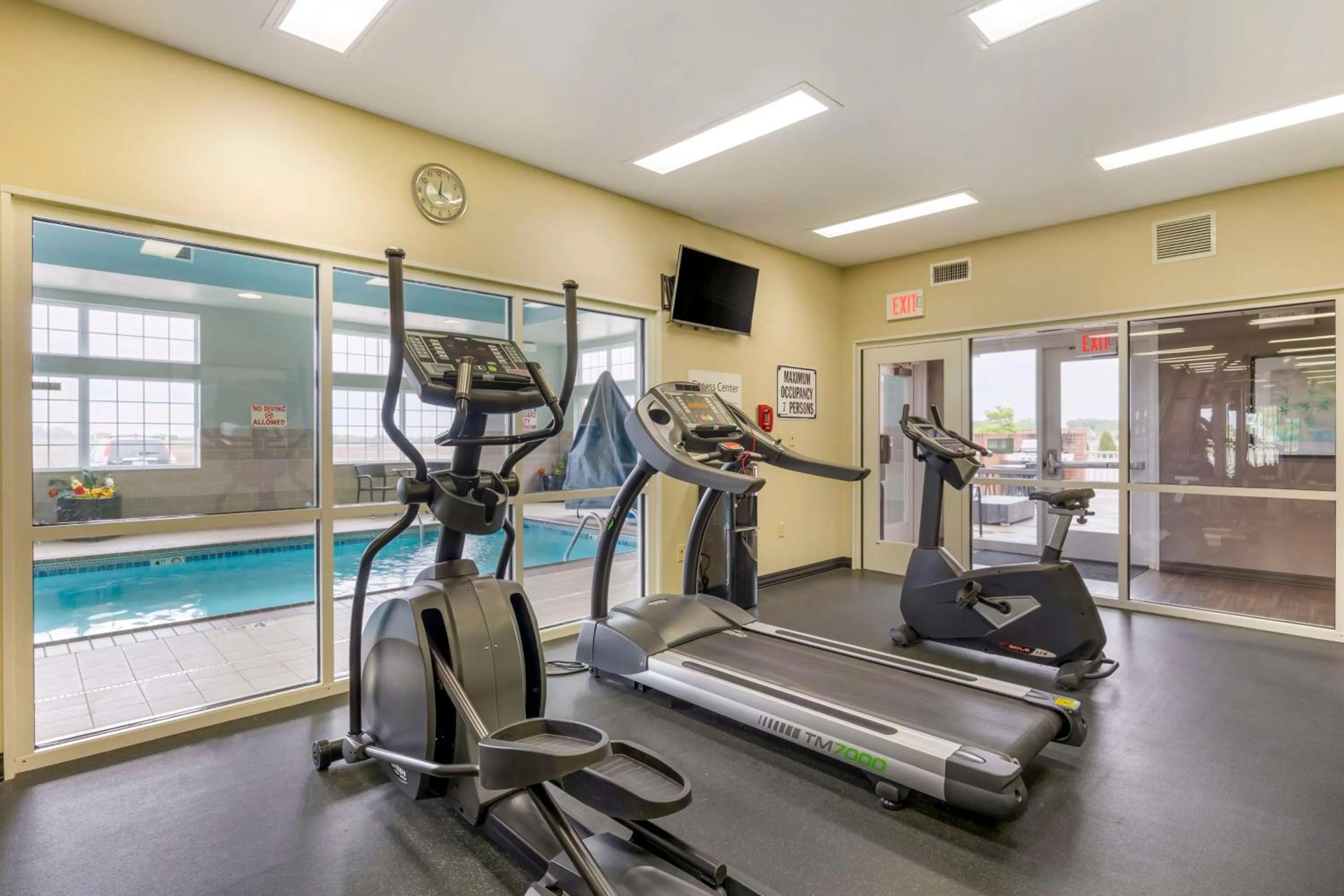 Fitness centre/facilities in Best Western Plus Patterson Park Inn