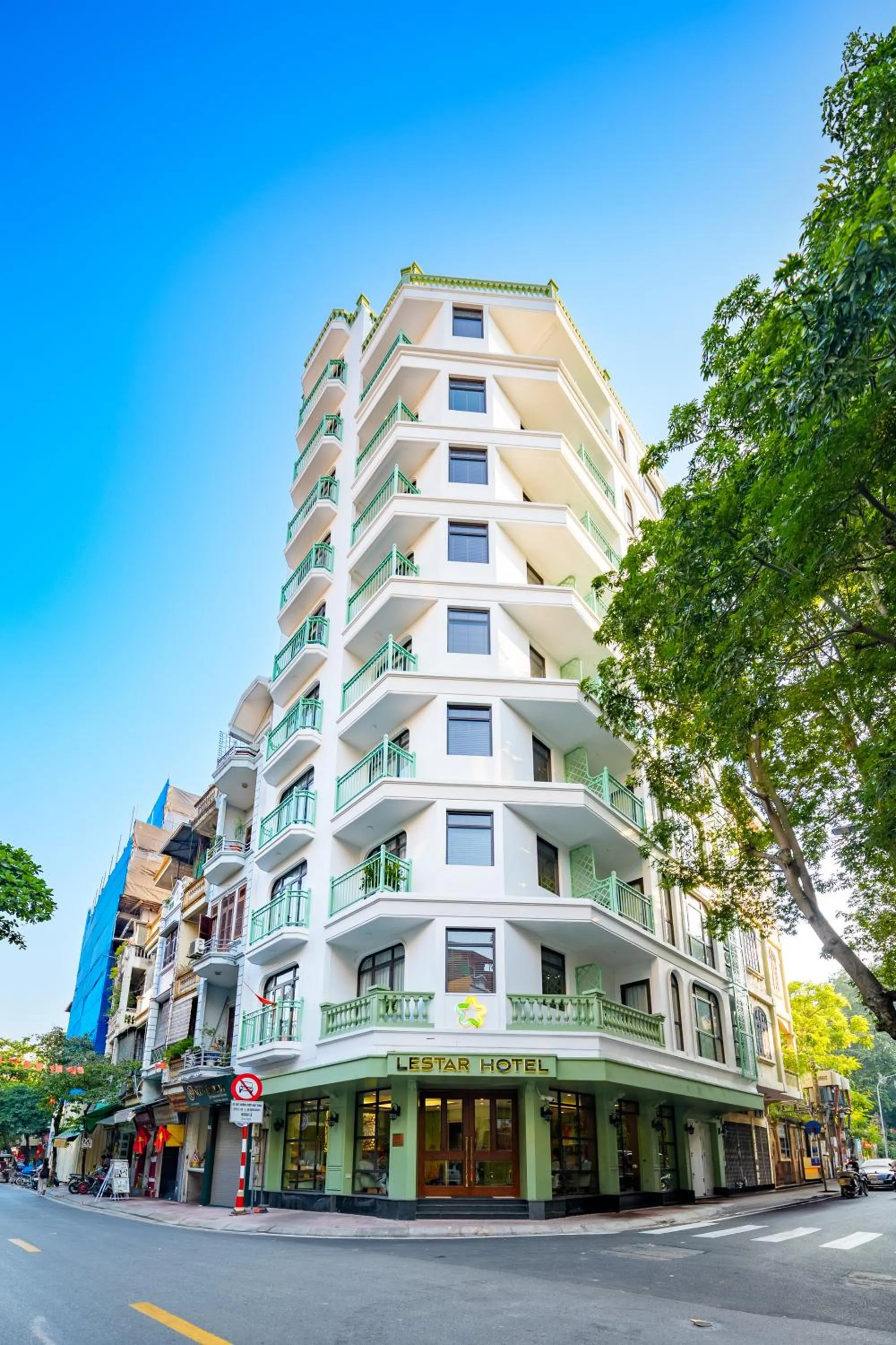 Facade/entrance in Lestar Hotel Hanoi