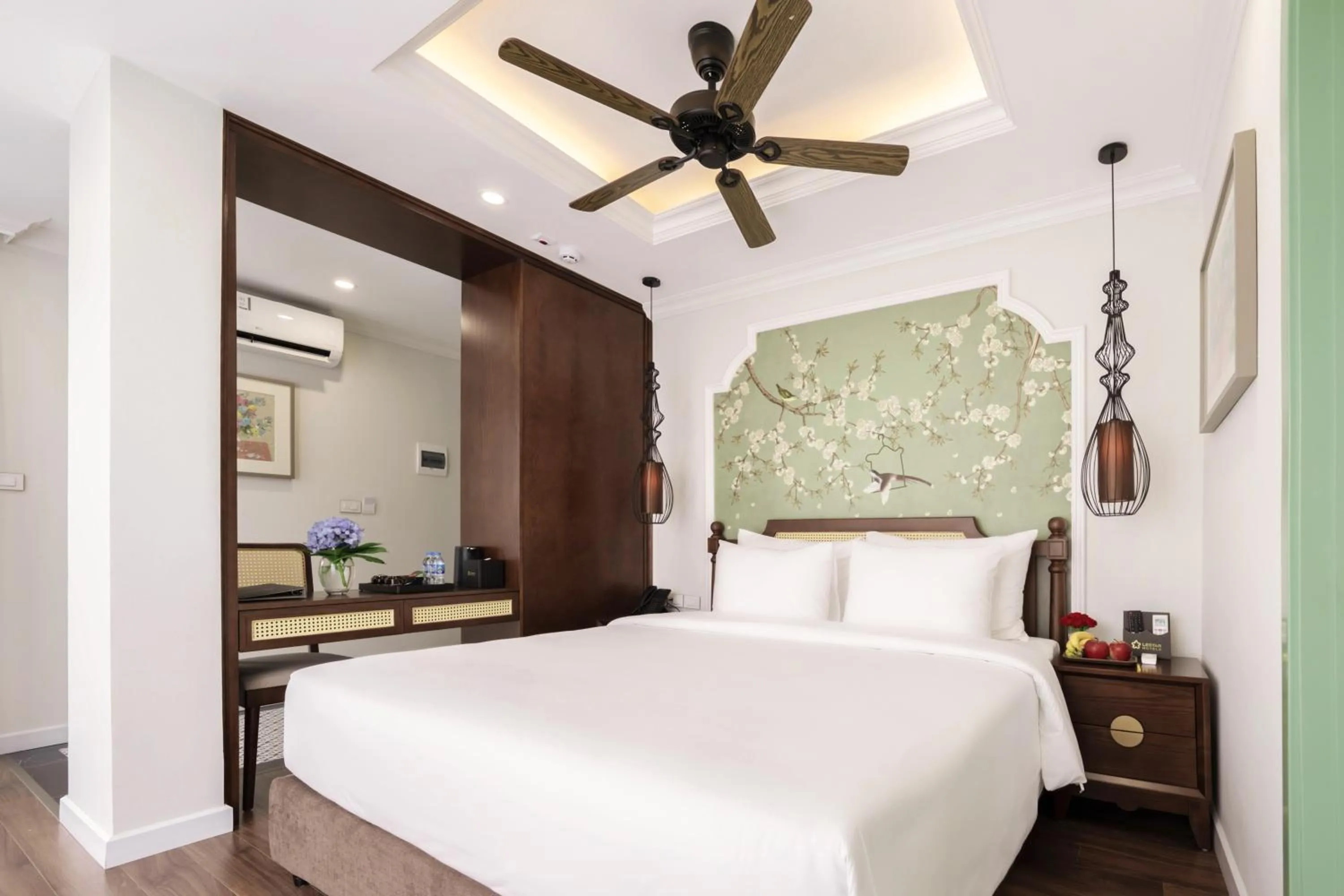 Bed in Lestar Hotel Hanoi