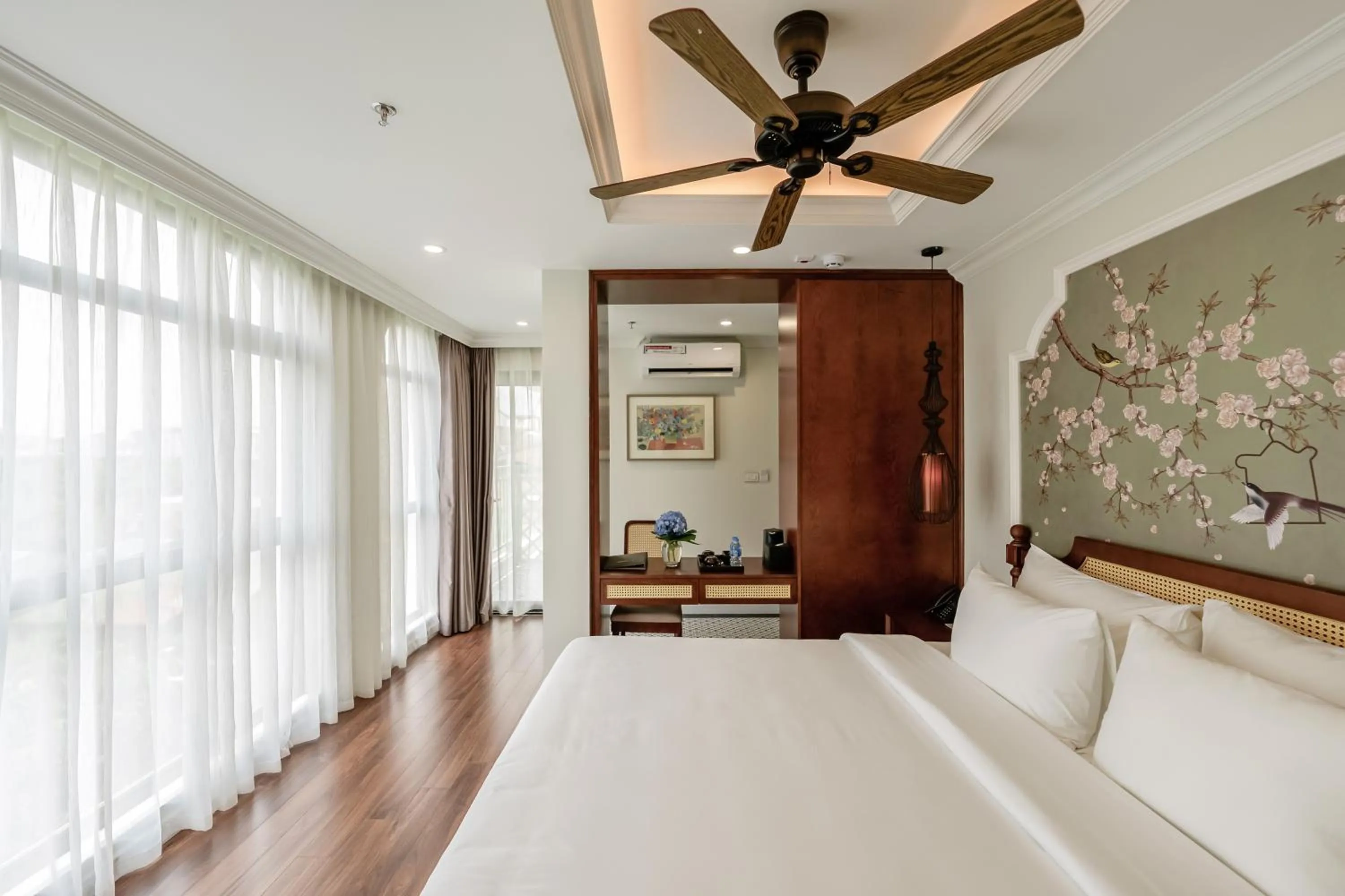 Bed in Lestar Hotel Hanoi