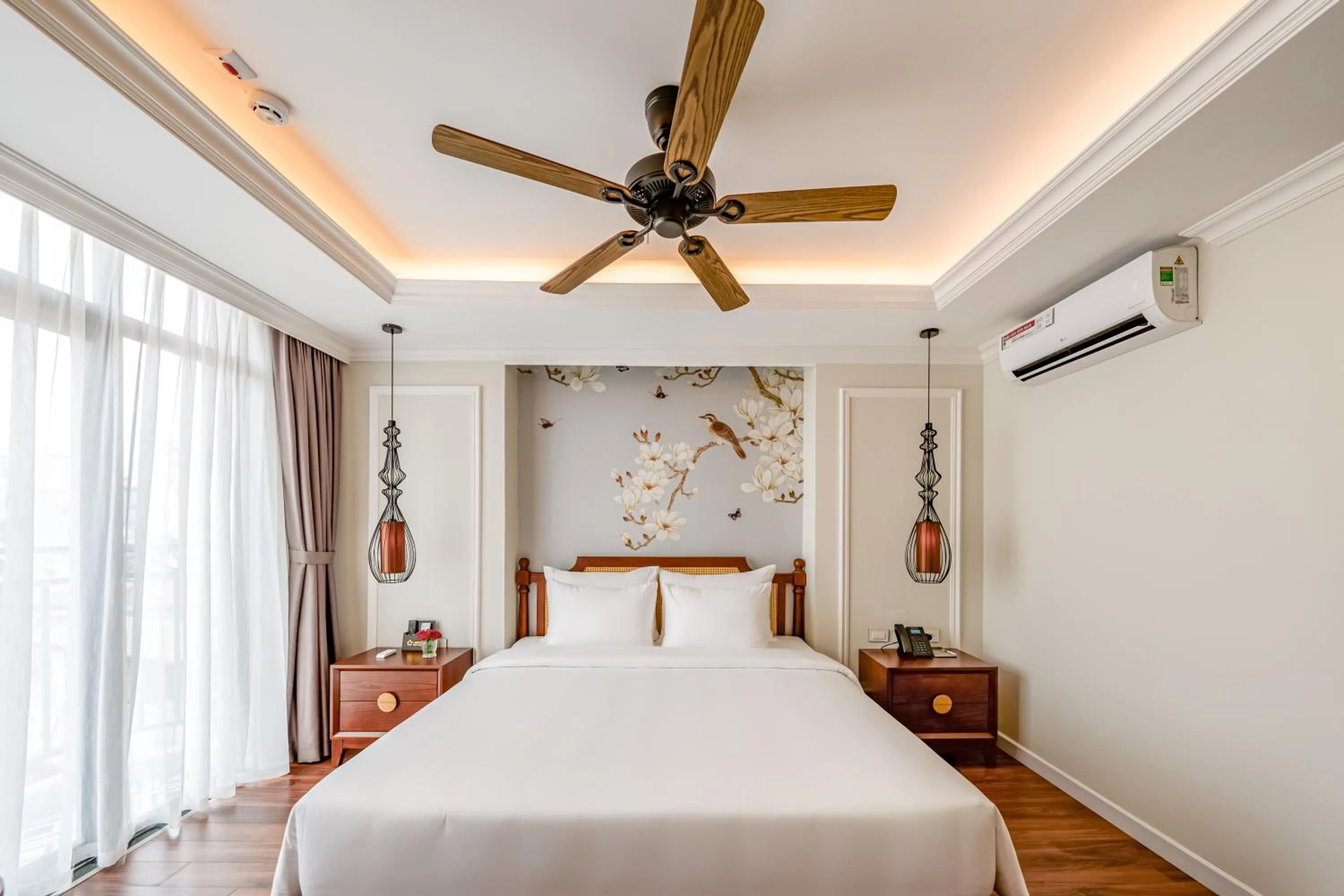 Bed in Lestar Hotel Hanoi