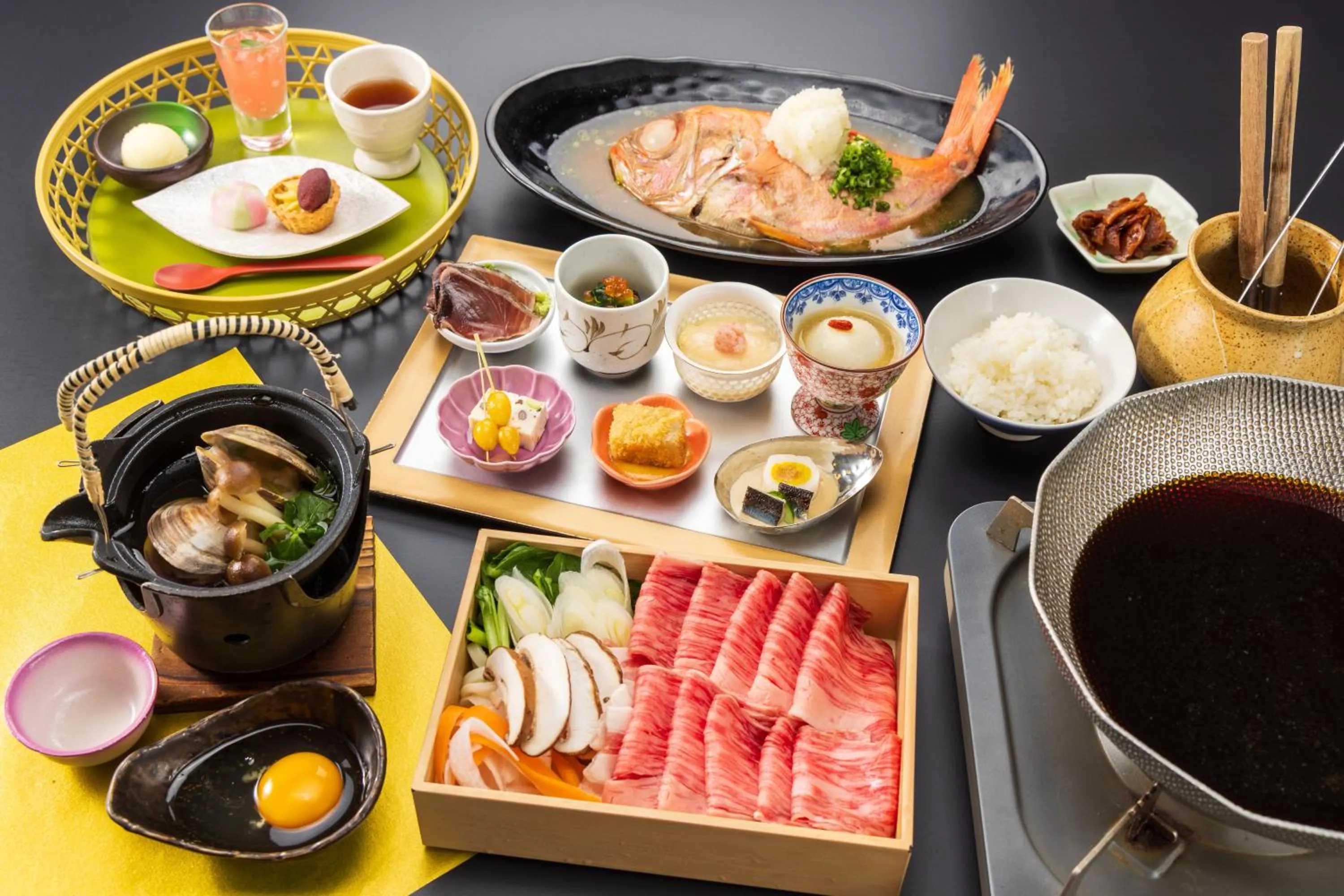 Dinner in Sengokuhara Shinanoki Ichinoyu