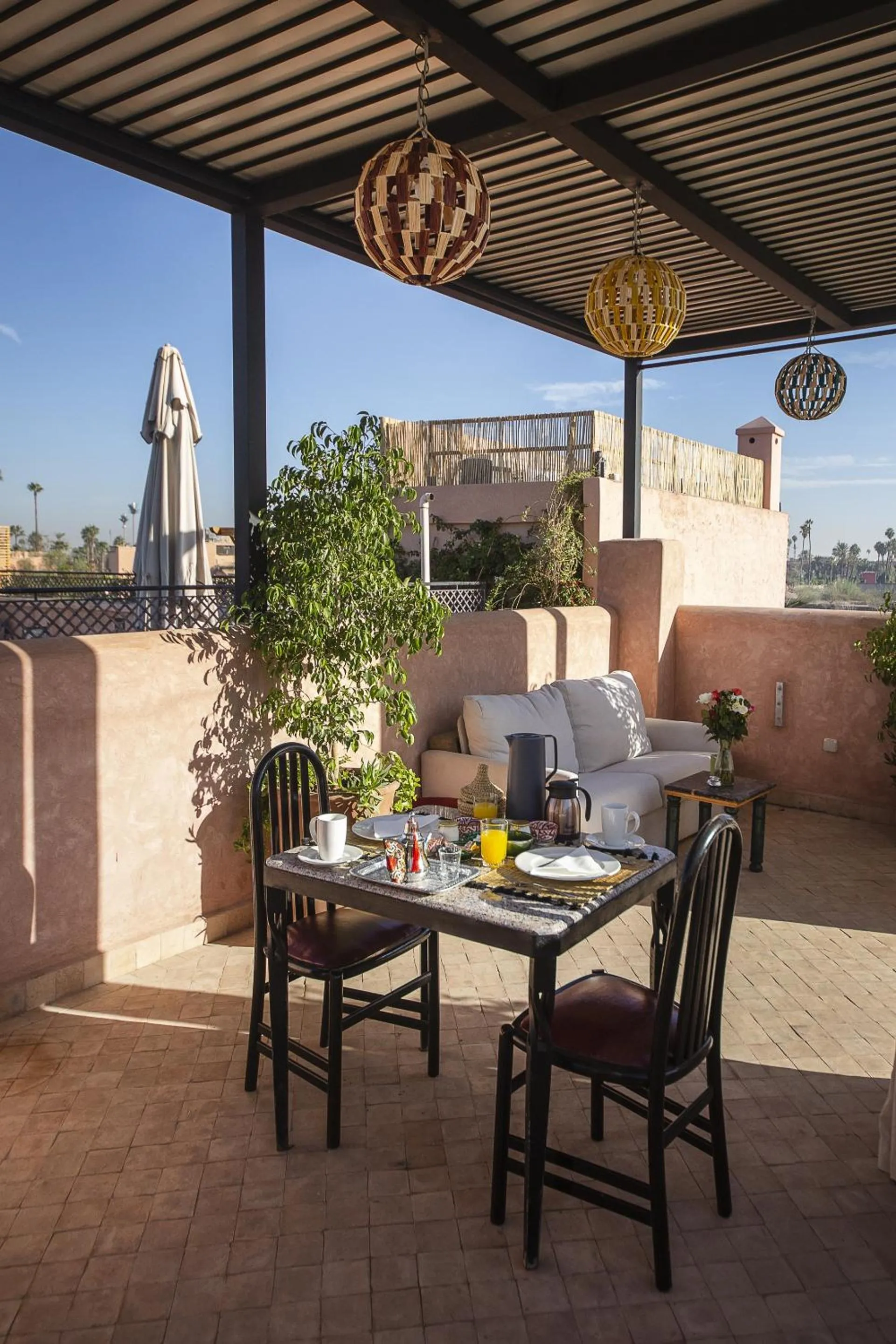 Breakfast in Riad Atrium & Spa