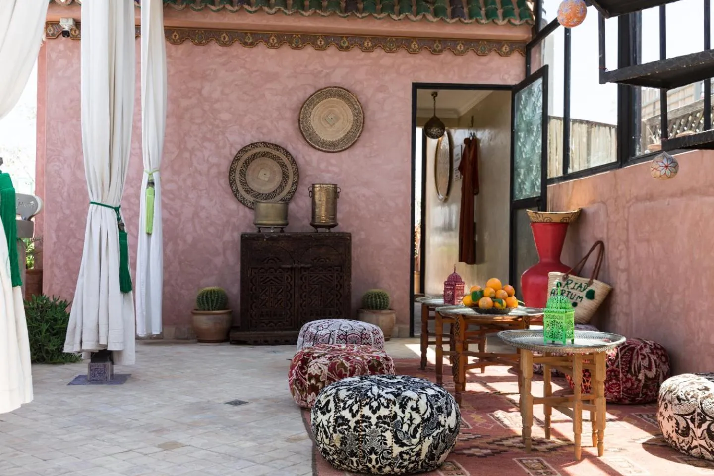 Patio in Riad Atrium & Spa