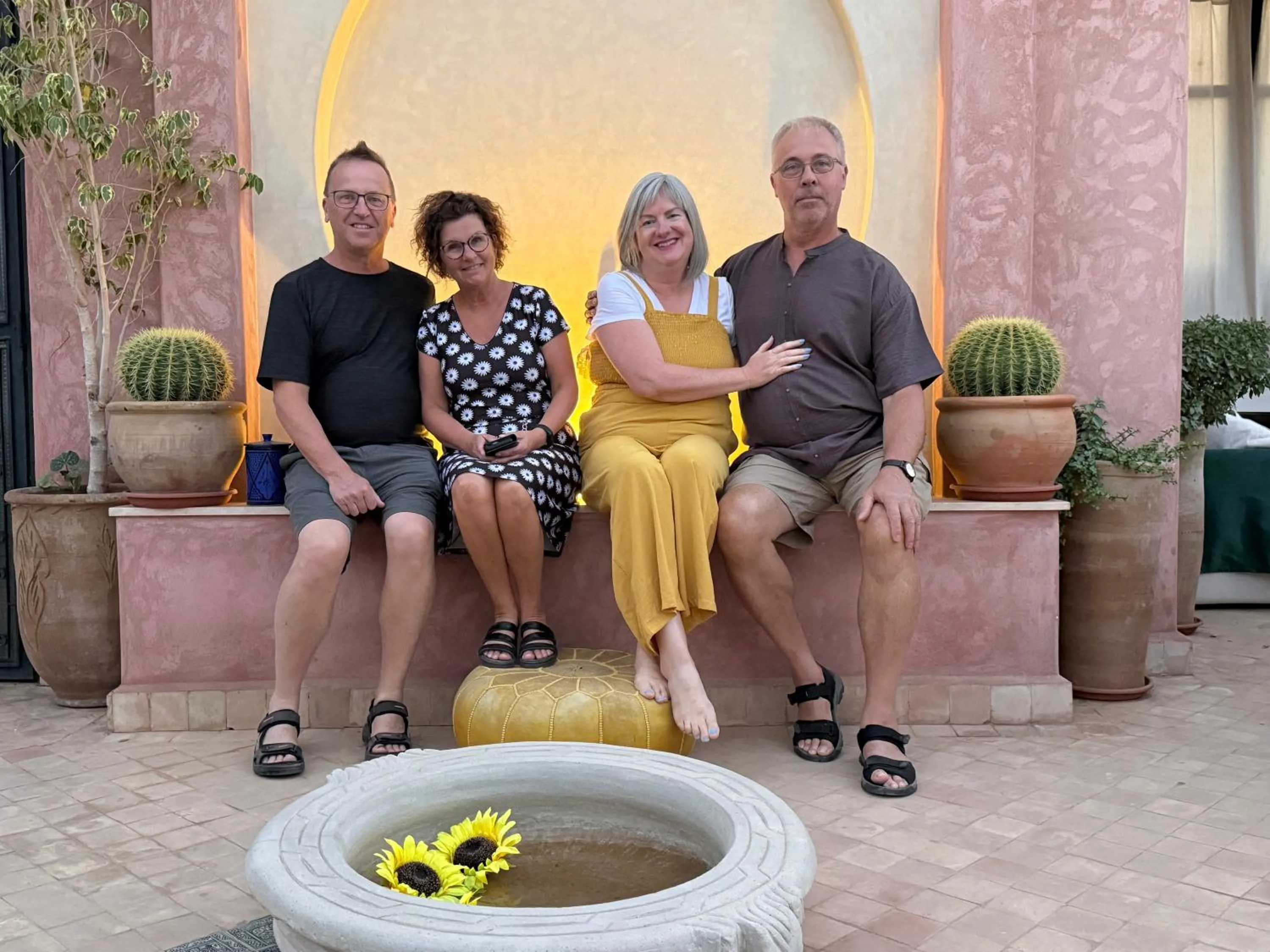 People in Riad Atrium & Spa