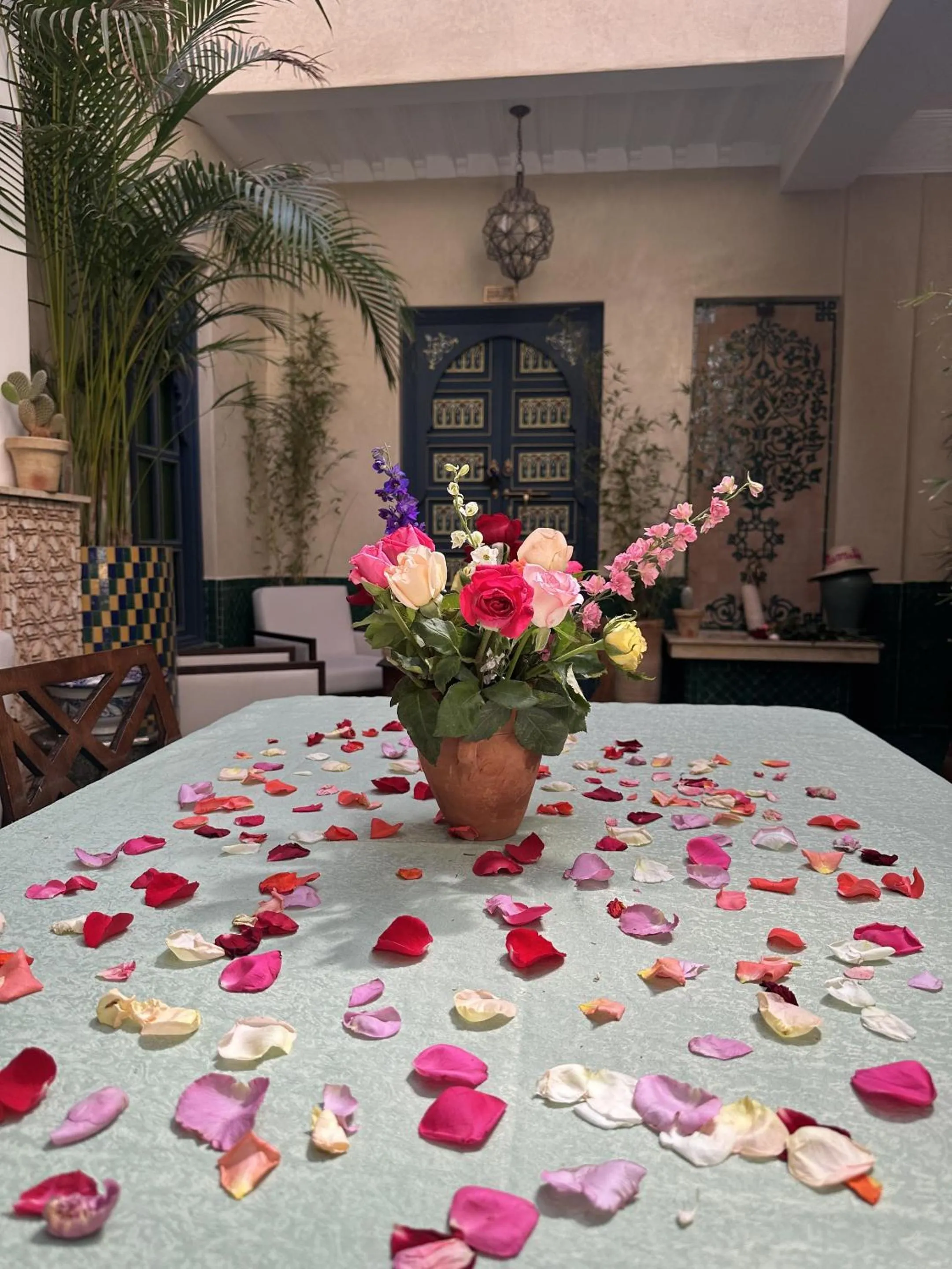 Lobby or reception in Riad Atrium & Spa