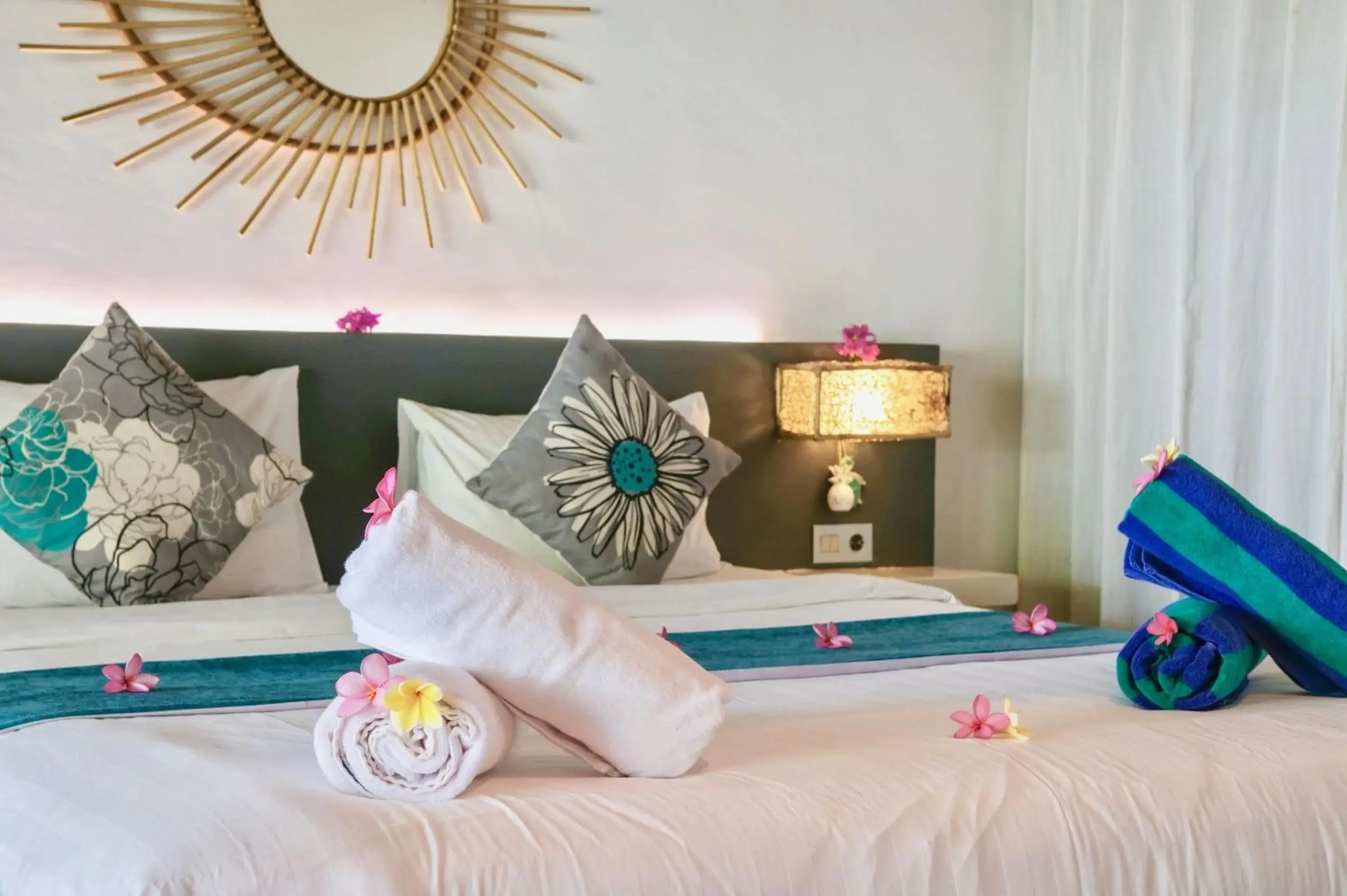 Deluxe Double Room with Shower in L'Archipel Deluxe Double Room with Shower in L'Archipel