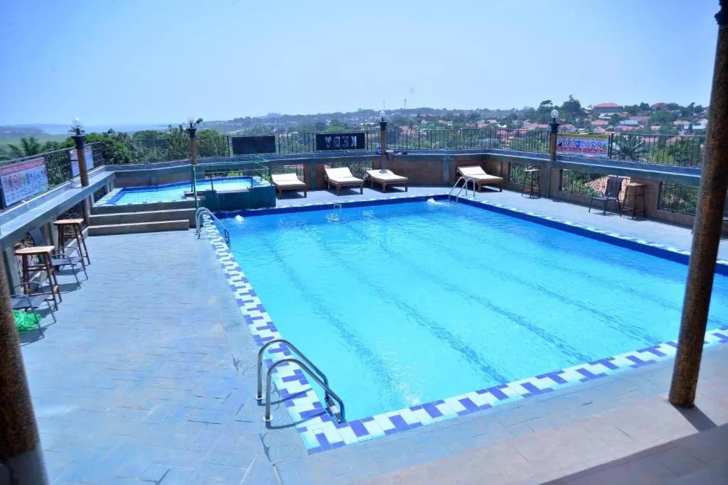 Pool view in Keba Xpress Hotel - Entebbe