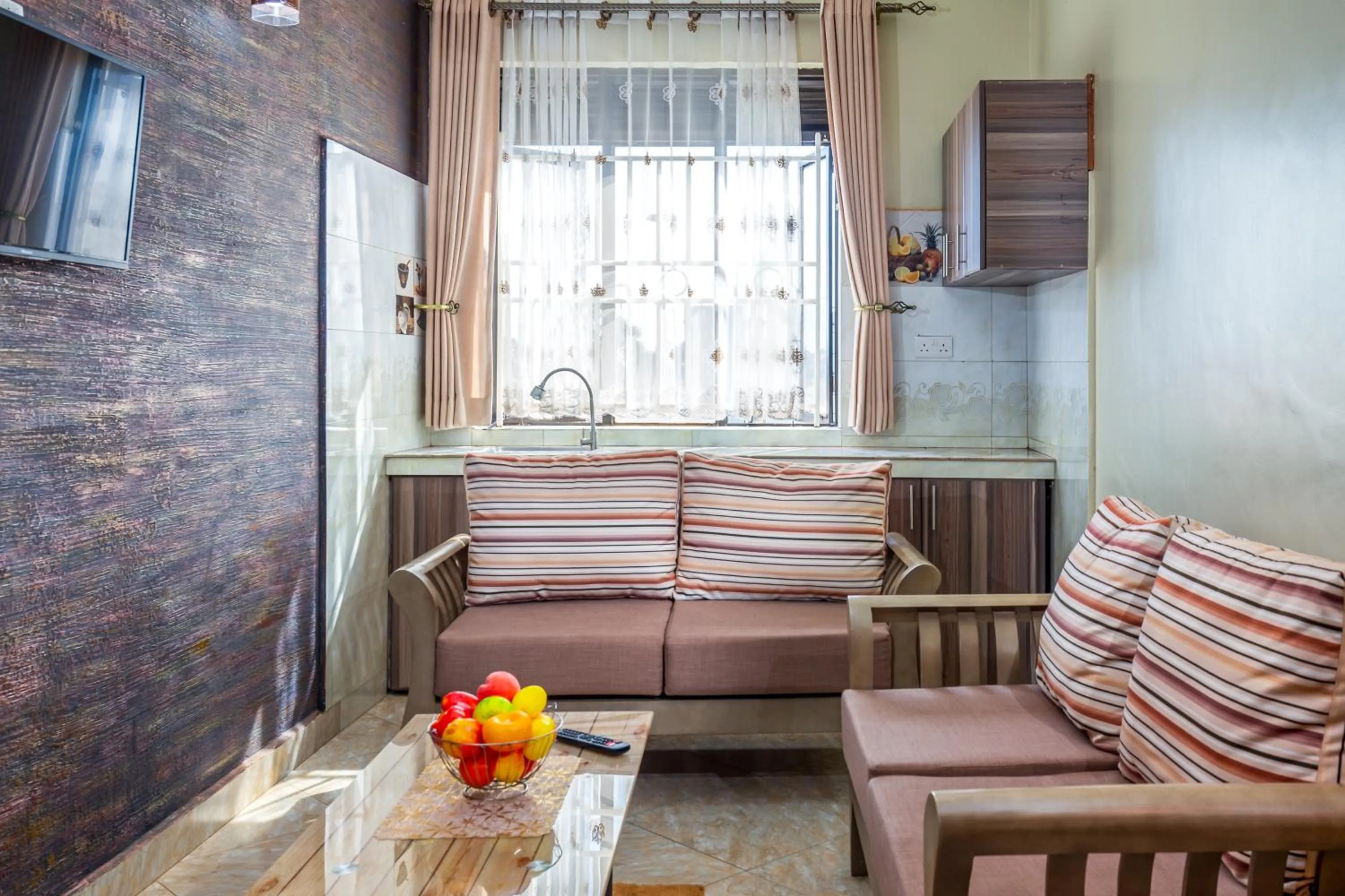 Seating area in Keba Xpress Hotel - Entebbe