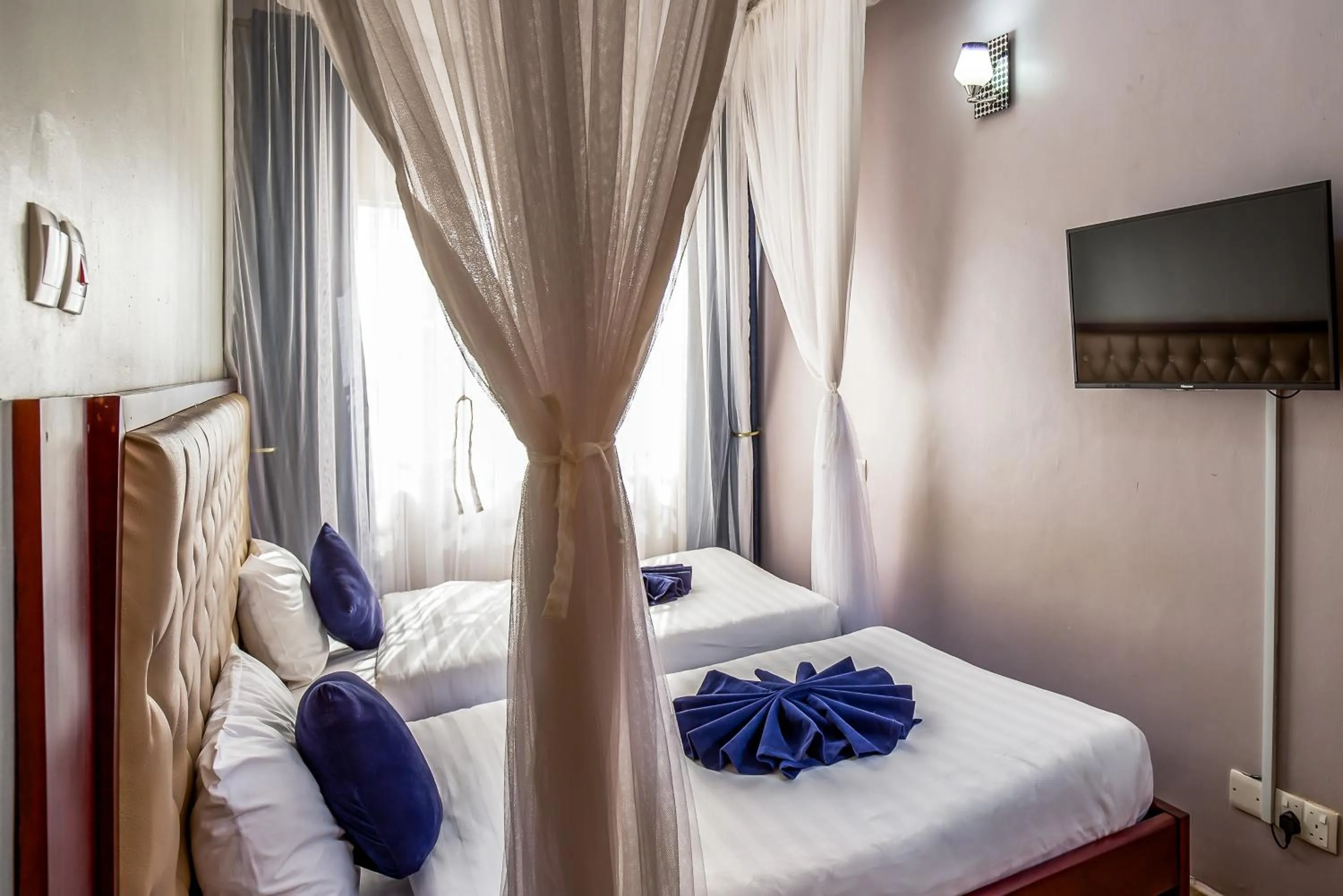 Photo of the whole room, Bed in Keba Xpress Hotel - Entebbe