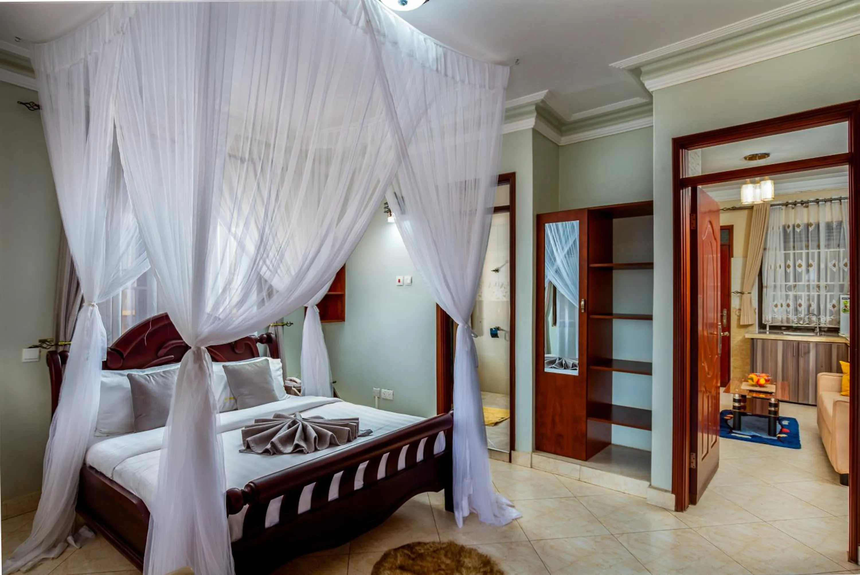 Bed in Keba Xpress Hotel - Entebbe
