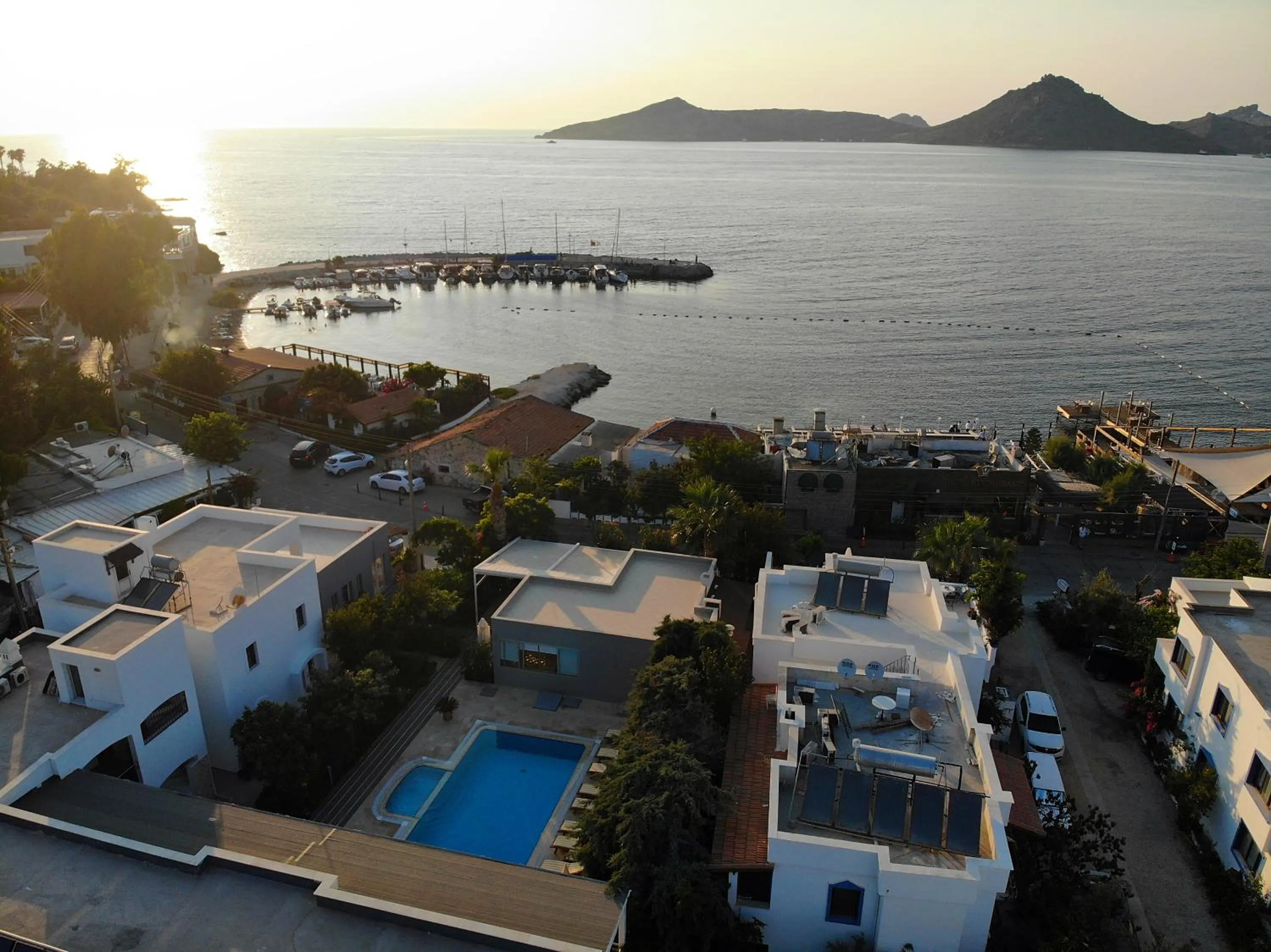 Bird's eye view in The Losh Hotel