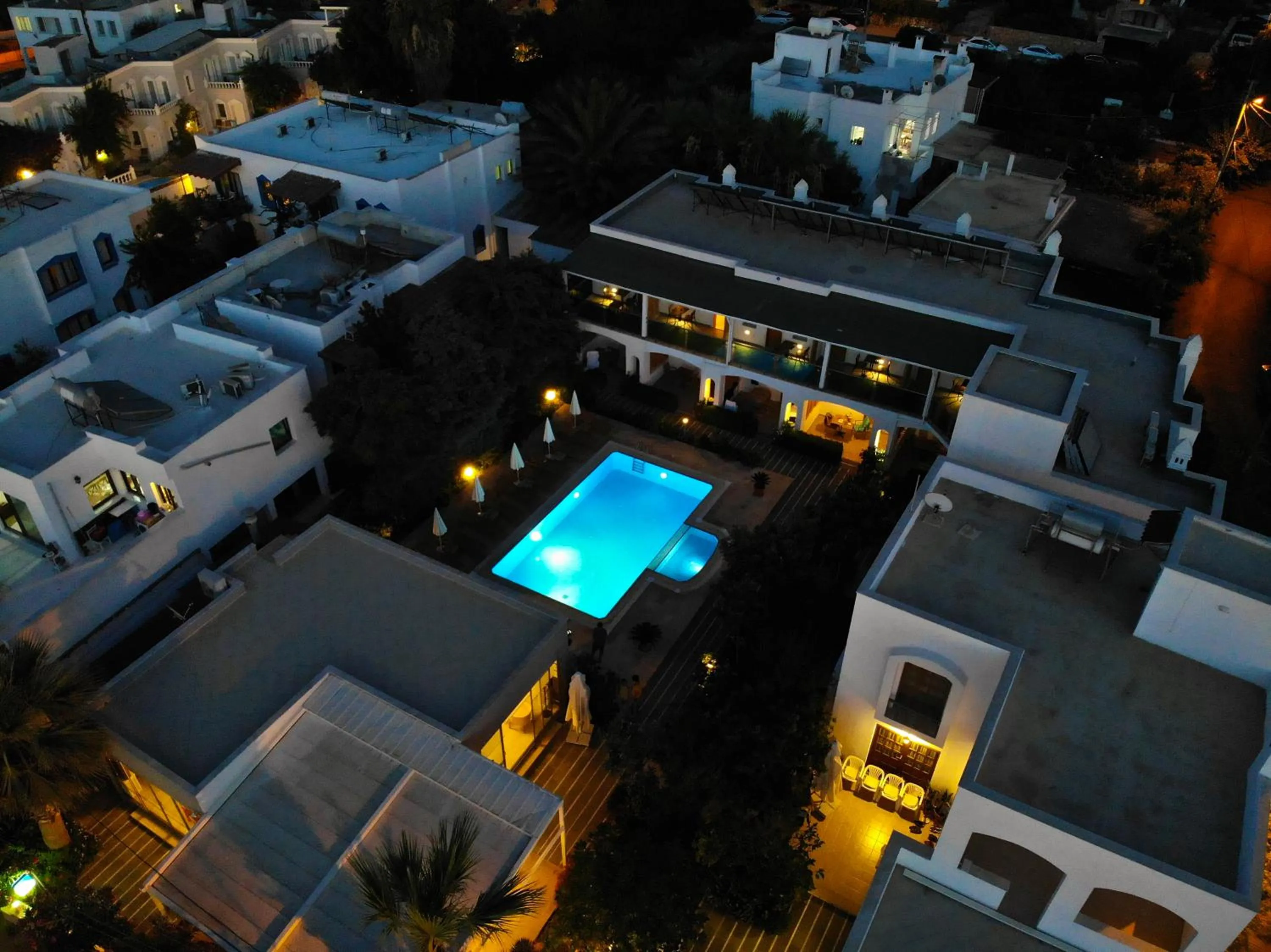 Bird's eye view in The Losh Hotel