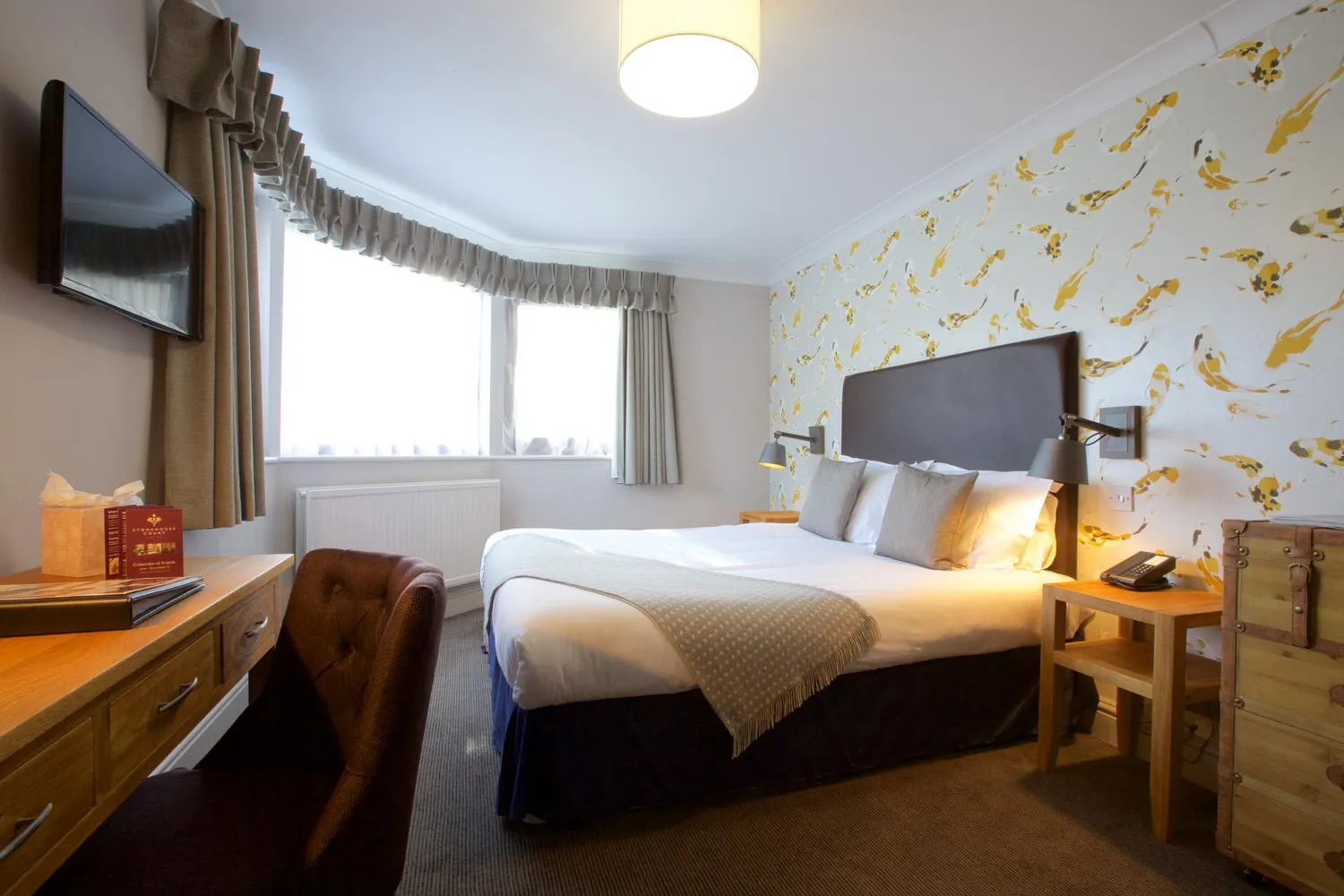 Bed in Stonehouse Court Hotel - A Bespoke Hotel